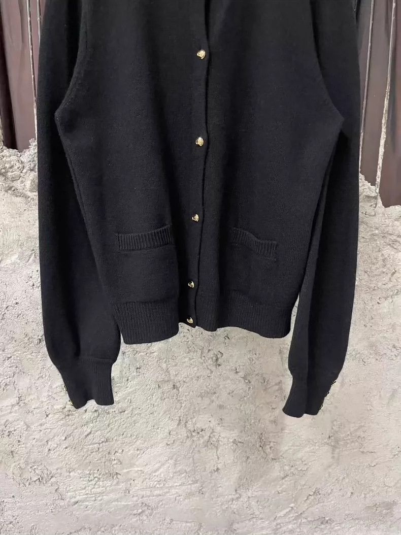 Gucci Gucci Golden buckle wool cardigan sweater Size M / US 6-8 / IT 42-44 - 5 Thumbnail