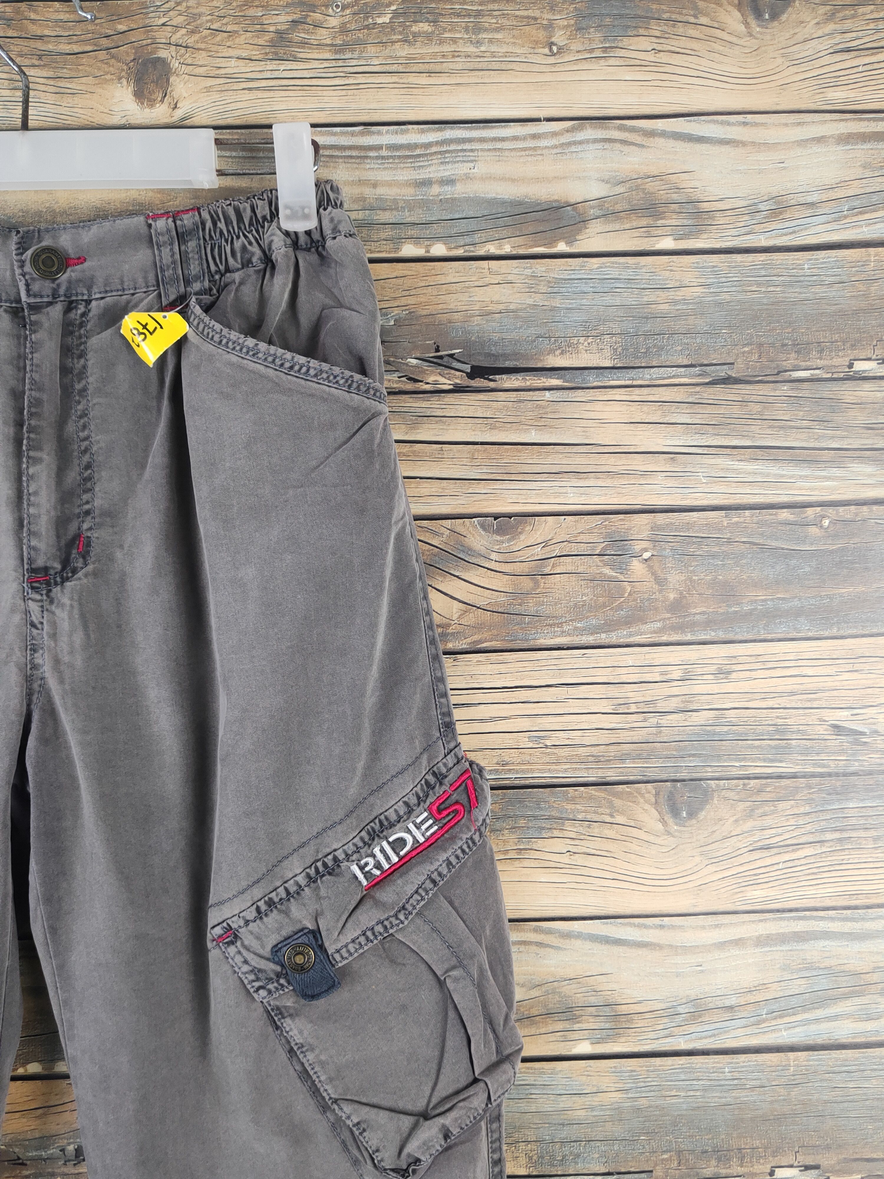 Other DL Japanese Brand Olive Multipocket Cargo Pants #1782 Size 26" / US 2 / IT 38 - 6 Thumbnail
