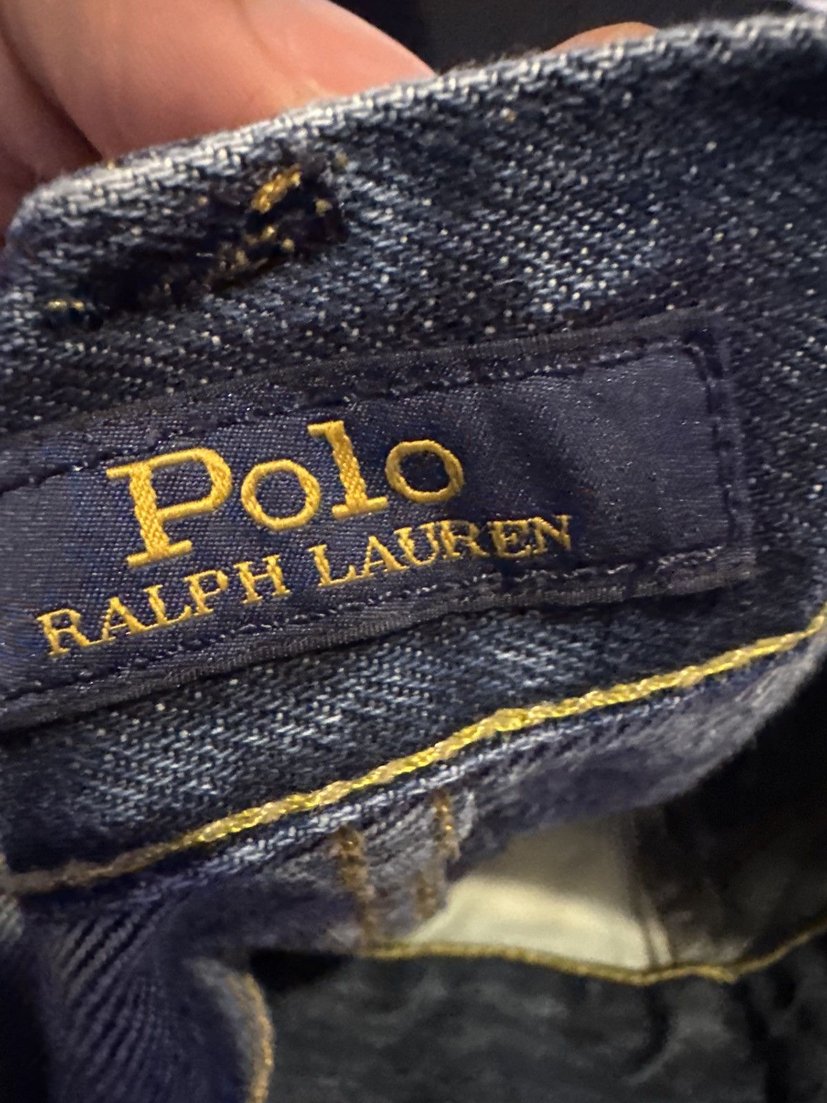 Polo Ralph Lauren Polo demin Rare slight baggy jeans Size US 34 / EU 50 - 6 Thumbnail