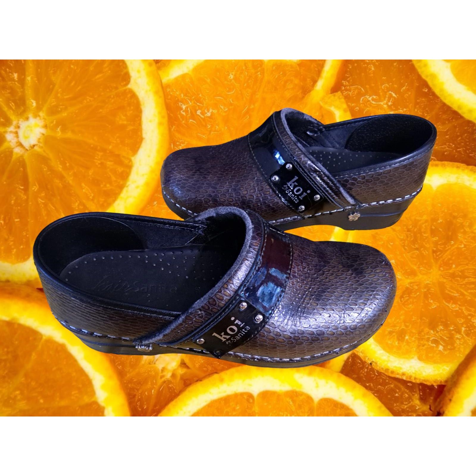 Other Sanita Koi Brown and Black Danish Clogs Size 38 Size ONE SIZE - 1 Thumbnail