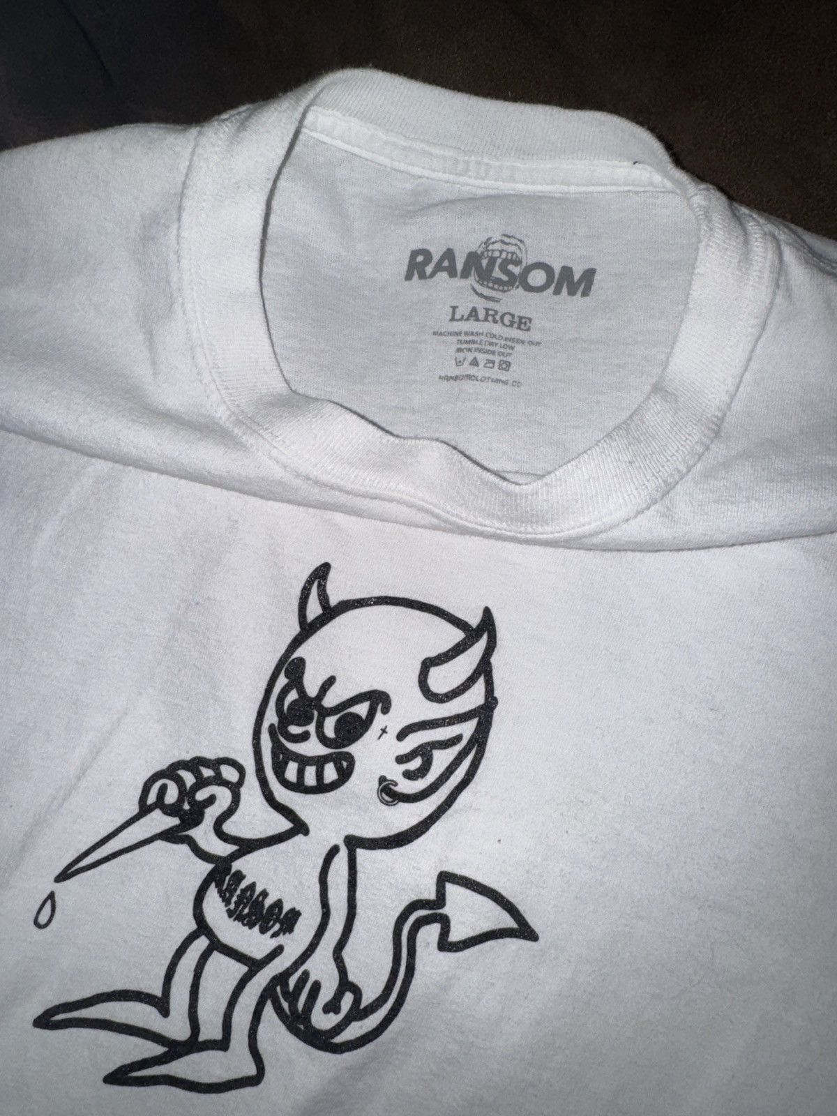 Ransom Clothing Rare OG Ransom Devil Tee Size US L / EU 52-54 / 3 - 2 Thumbnail