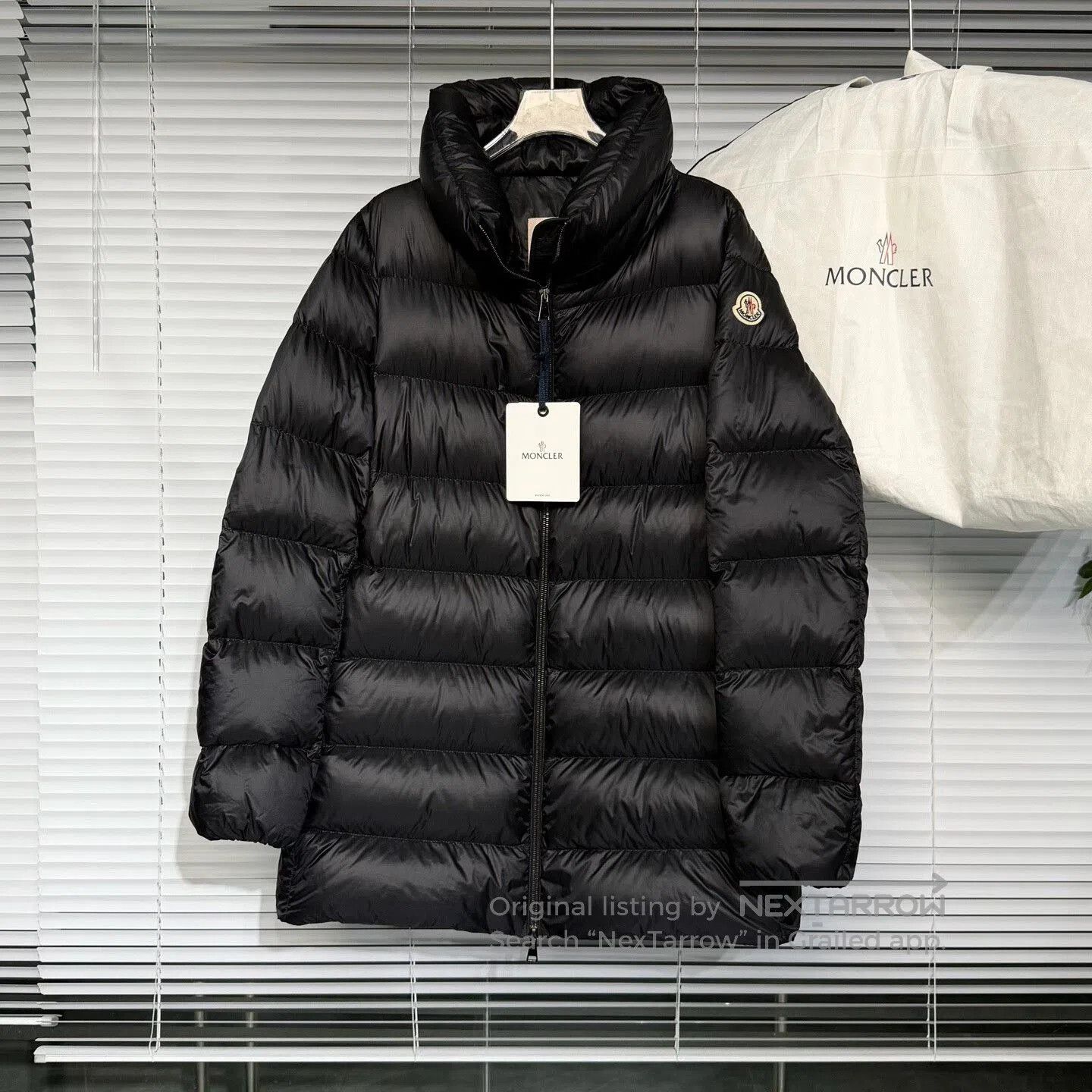Moncler moncler black down jacket size 4. Size US XL / EU 56 / 4 - 1 Thumbnail