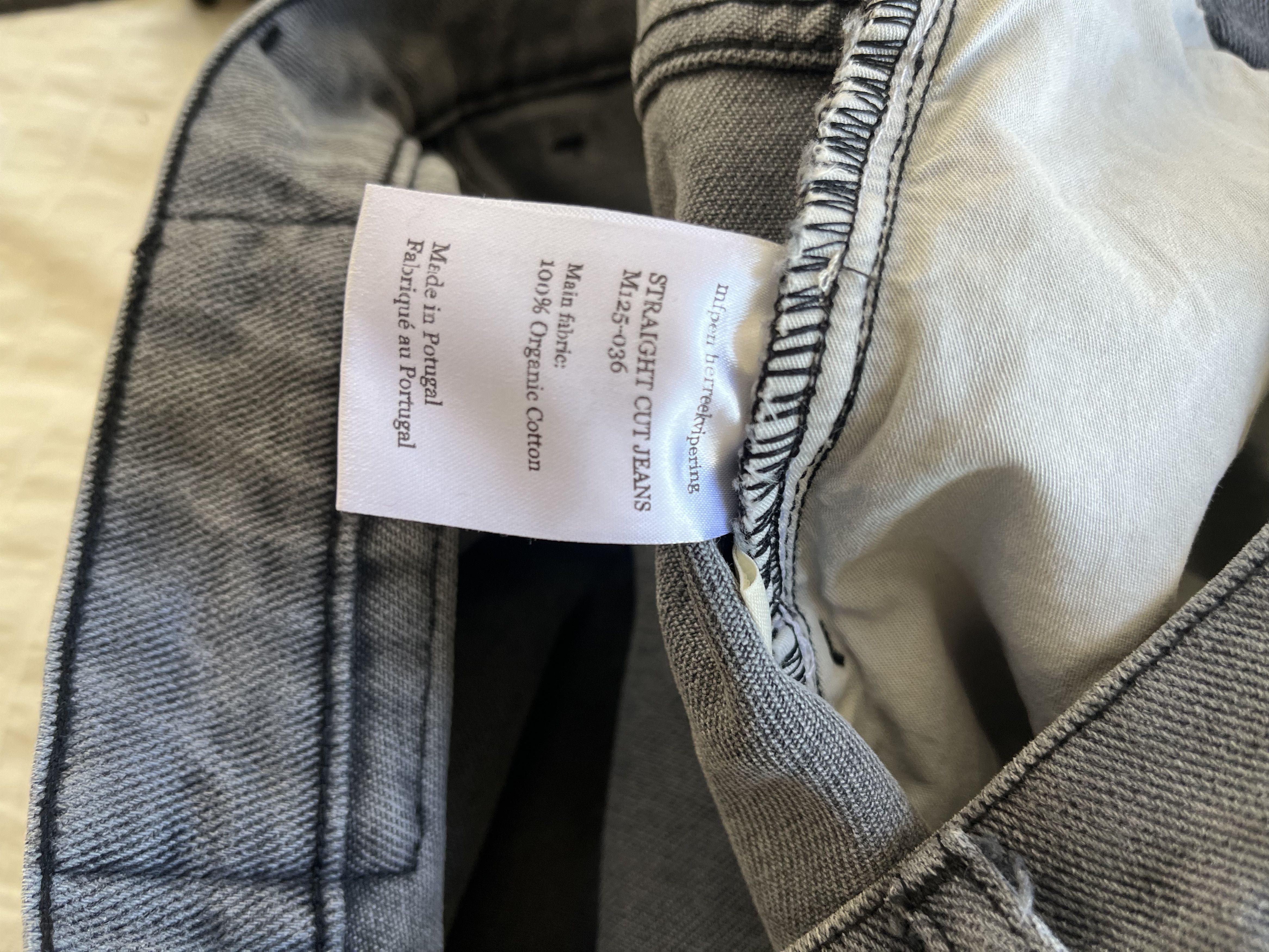 Mfpen Straight Cut Jeans - Washed Slate Size US 32 / EU 48 - 5 Thumbnail