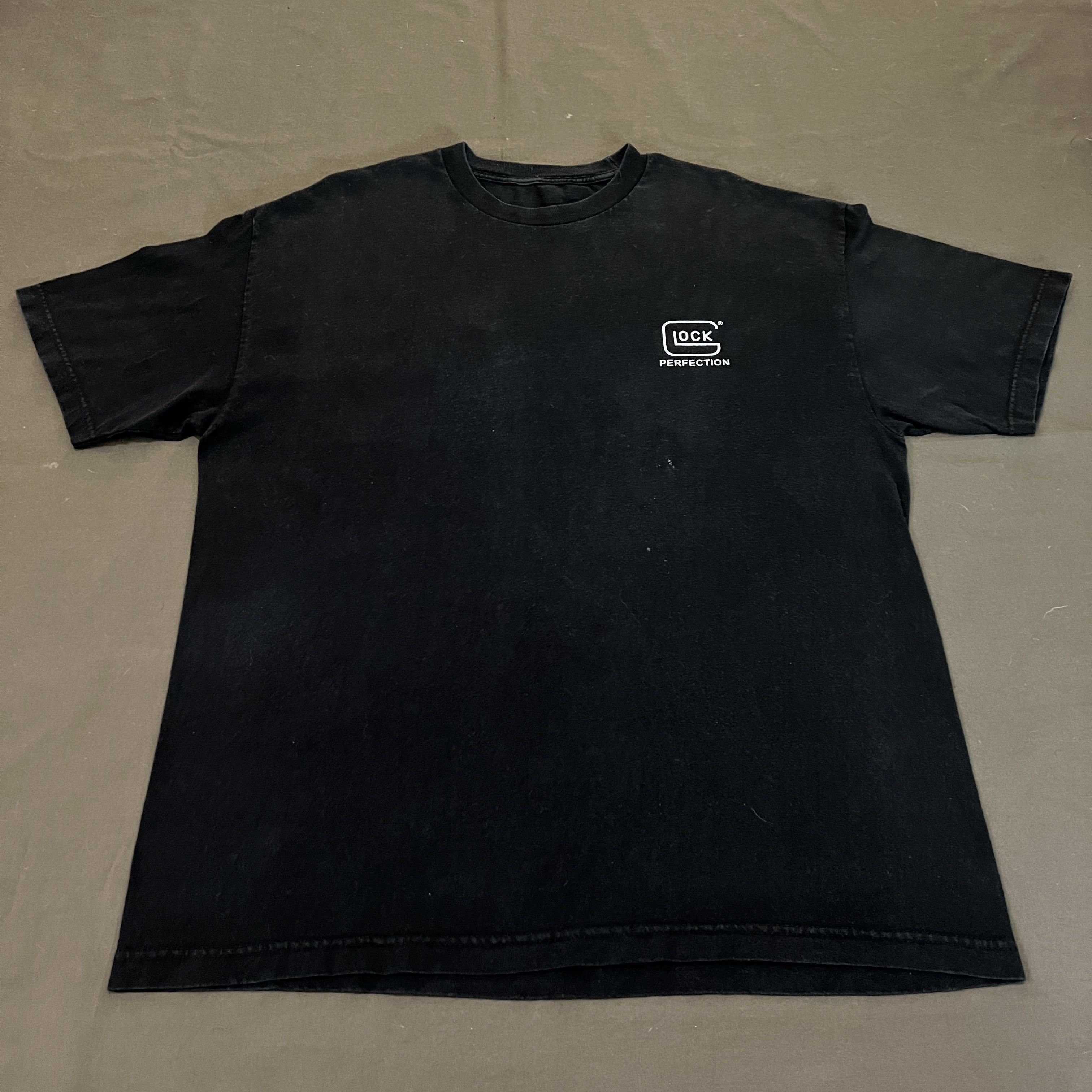 Vintage Vintage Y2K Glock Logo Promo Tee 911 gun Size US XL / EU 56 / 4 - 2 Thumbnail