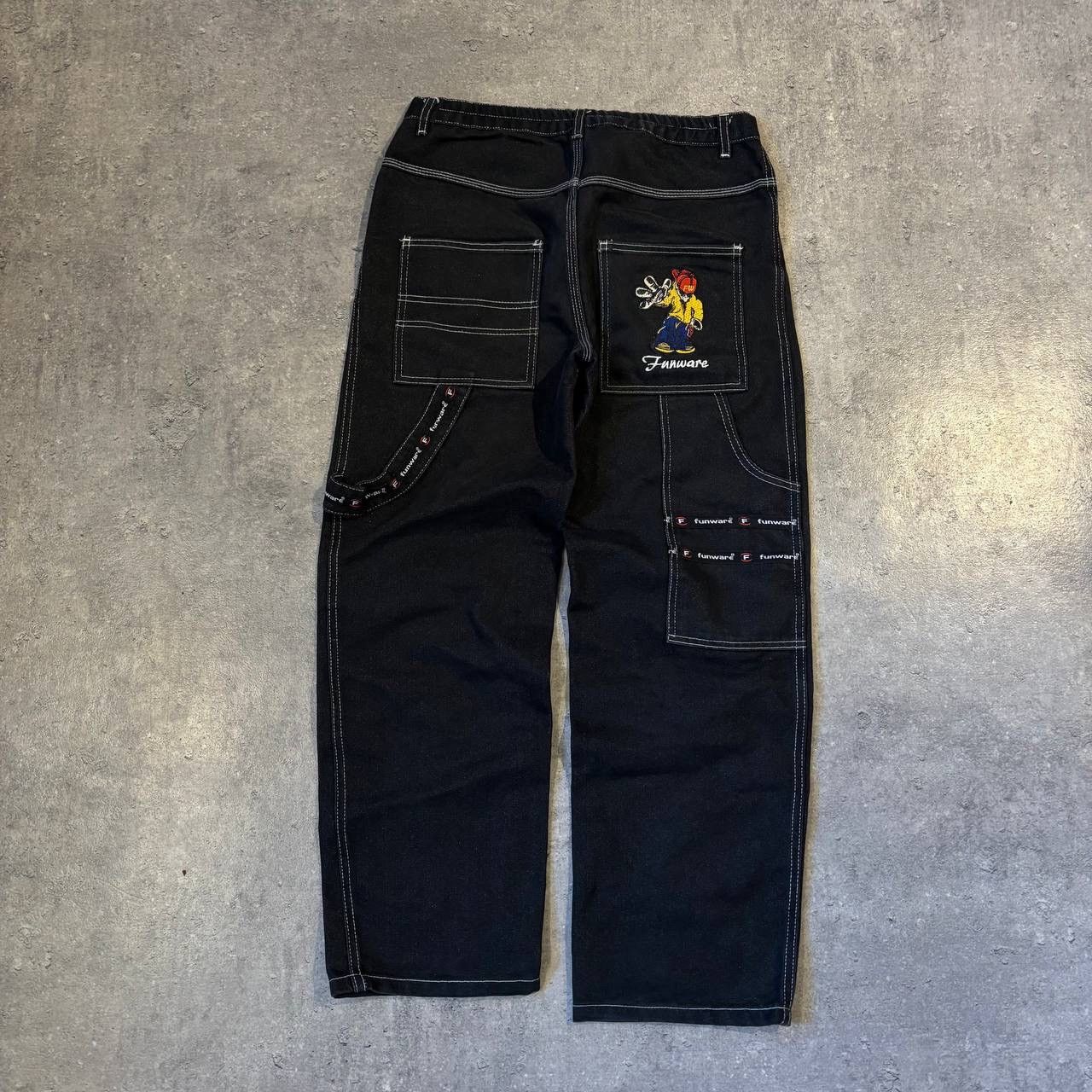 Other Vintage 90s Jnco Style Carpenter Pants Funwear Size US 28 / EU 44 - 1 Thumbnail