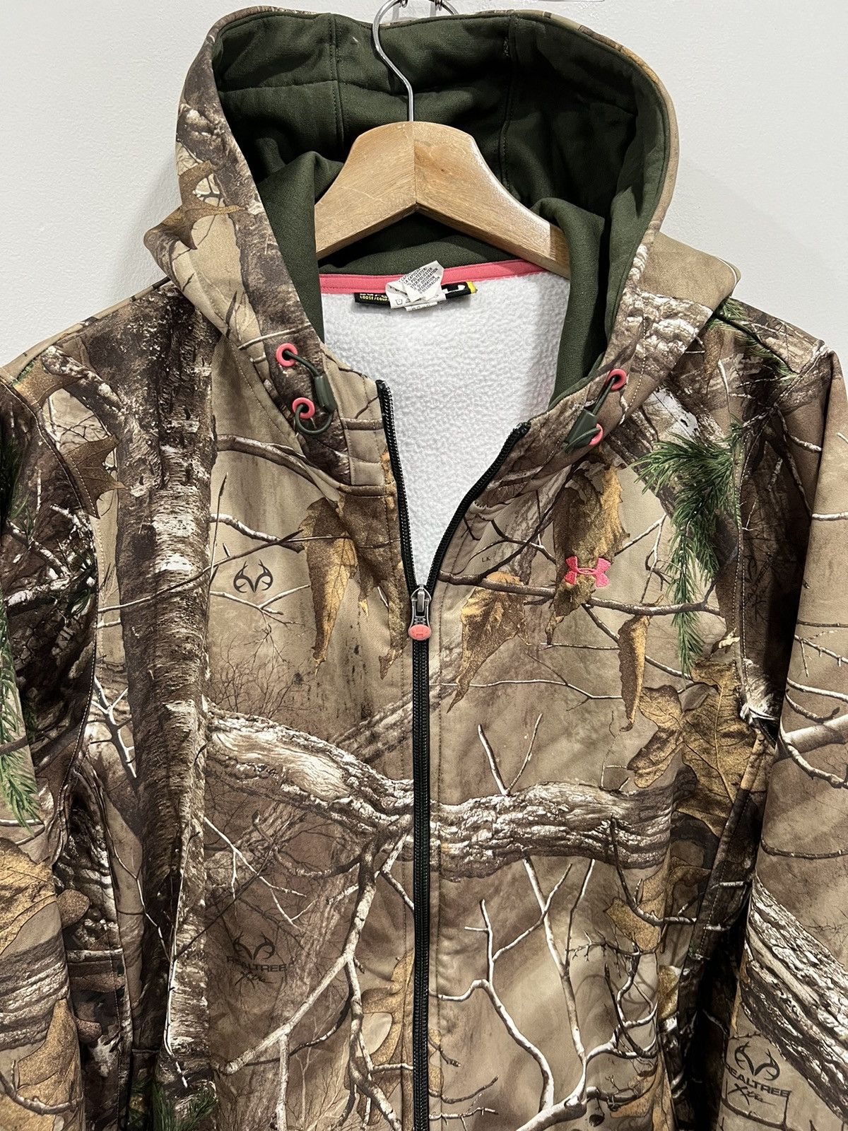 Mossy Oaks Womens Vintage Camo Real Tree mossy oaks hoodie under armour Size L / US 10 / IT 46 - 4 Thumbnail