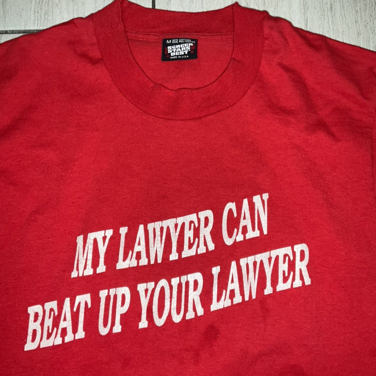 Vintage Screen Stars Vintage Lawyer Fight Parody T-shirt Size US M / EU 48-50 / 2 - 1 Thumbnail