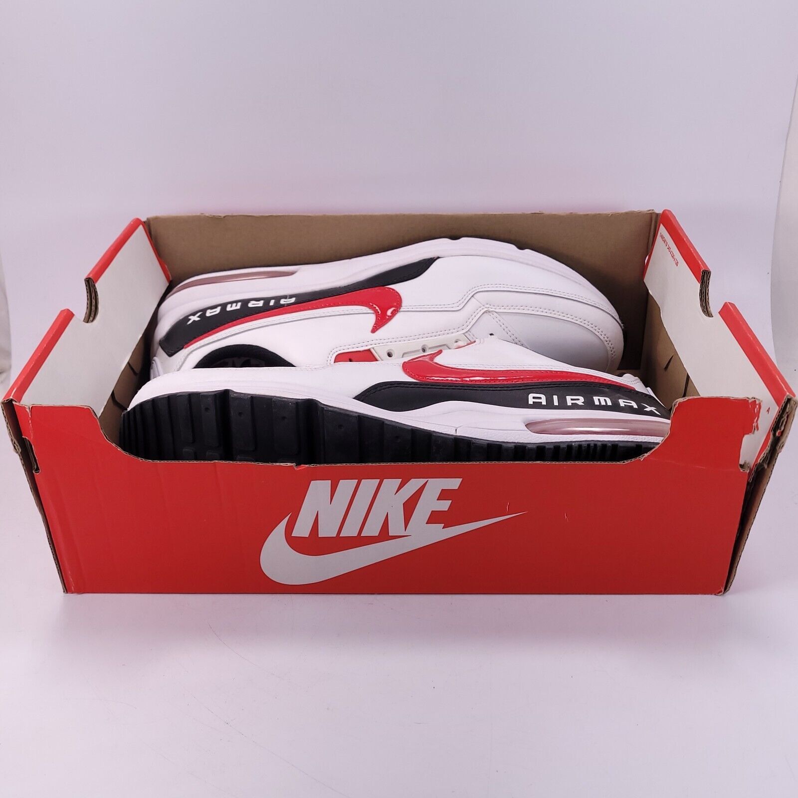 Nike Nike Air Max LTD 3 Shoe Mens Size 12 BV1171-100 White Black Size US 12 / EU 45 - 10 Thumbnail
