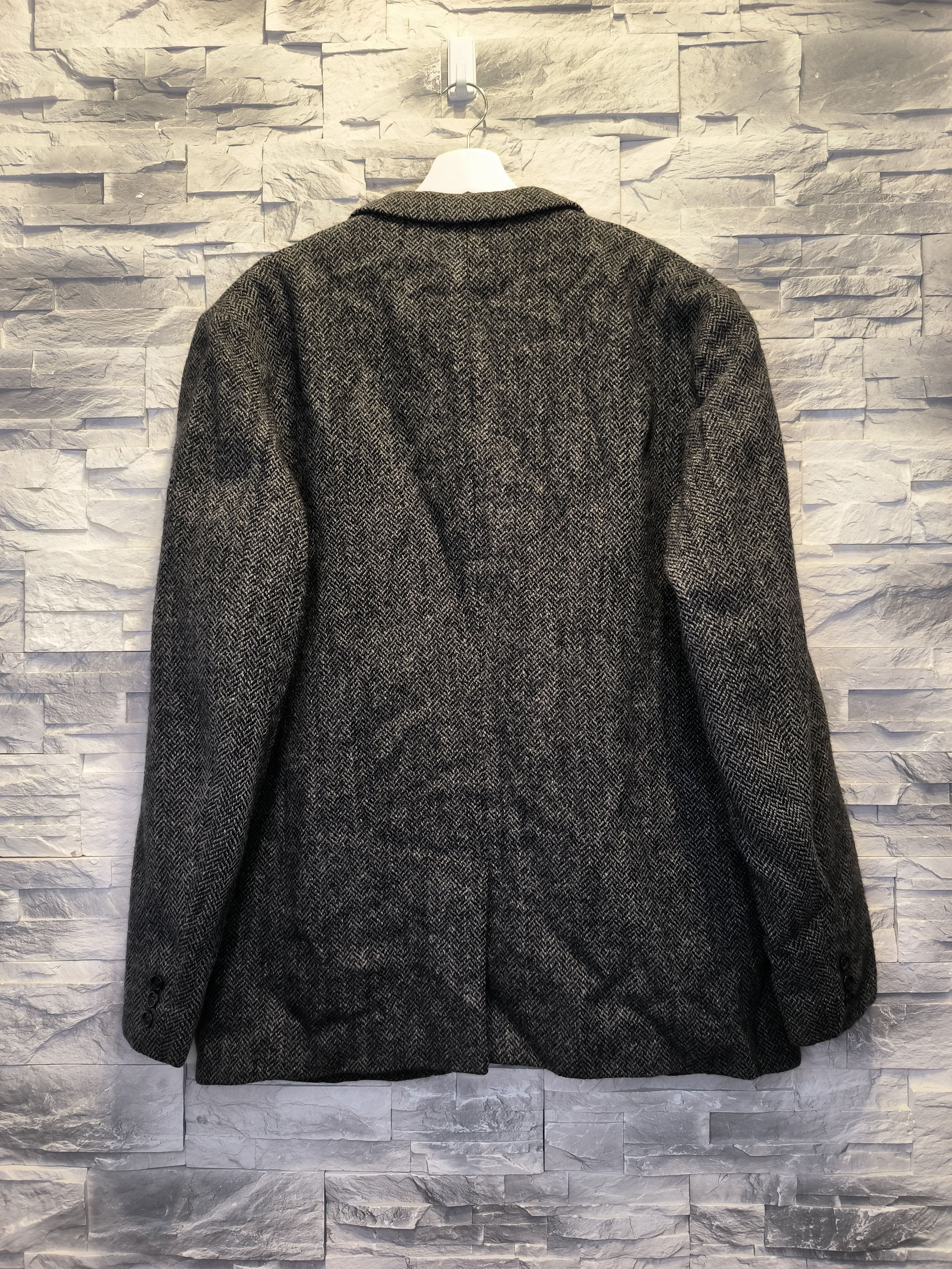 Harris Tweed × Vintage Vintage Schlasbergs Harris Tweed Jacket Suit 70s 60s Size 48L - 5 Thumbnail