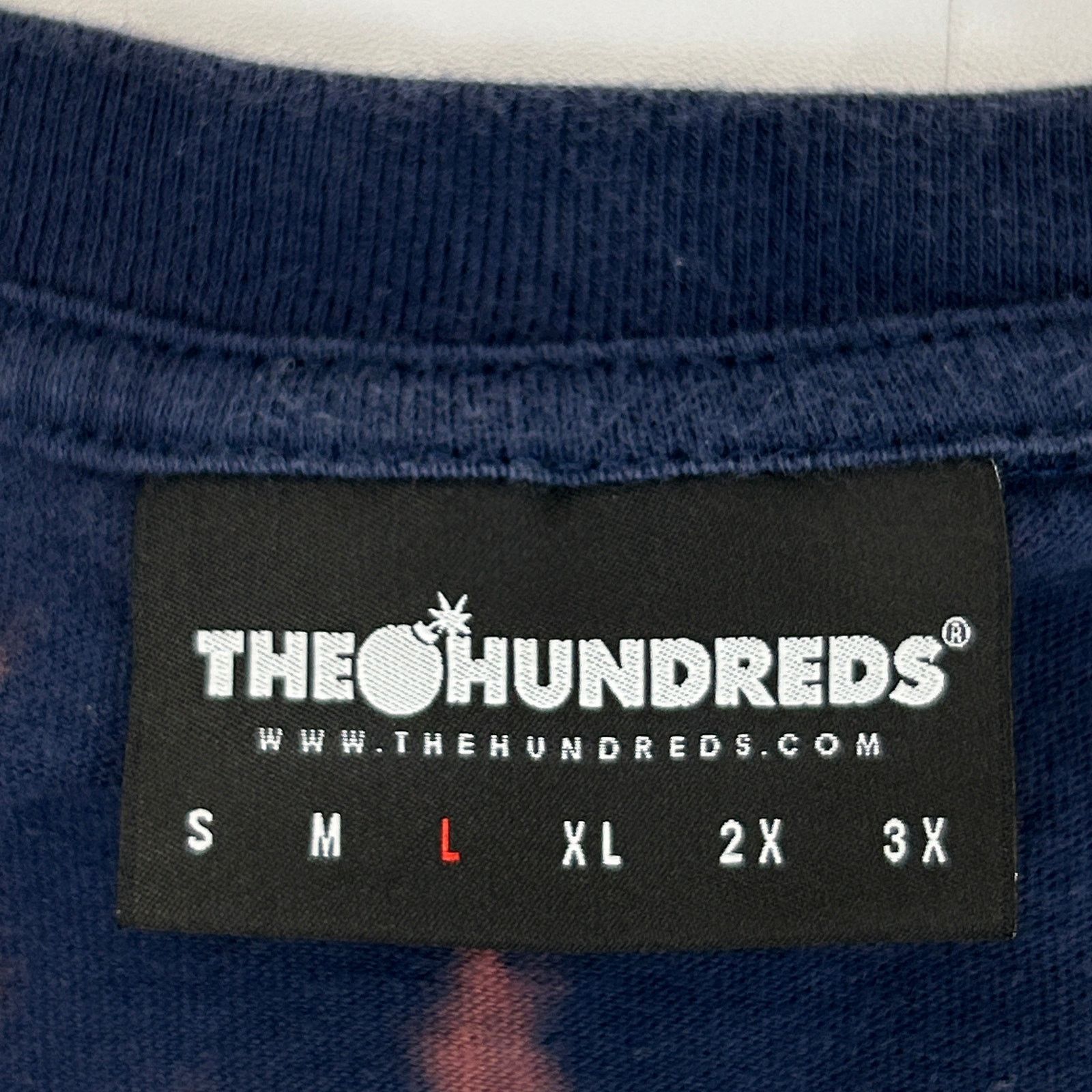 The Hundreds The Hundreds Striped T Shirt Mens M Medium Blue Streetwear Size US M / EU 48-50 / 2 - 7 Thumbnail