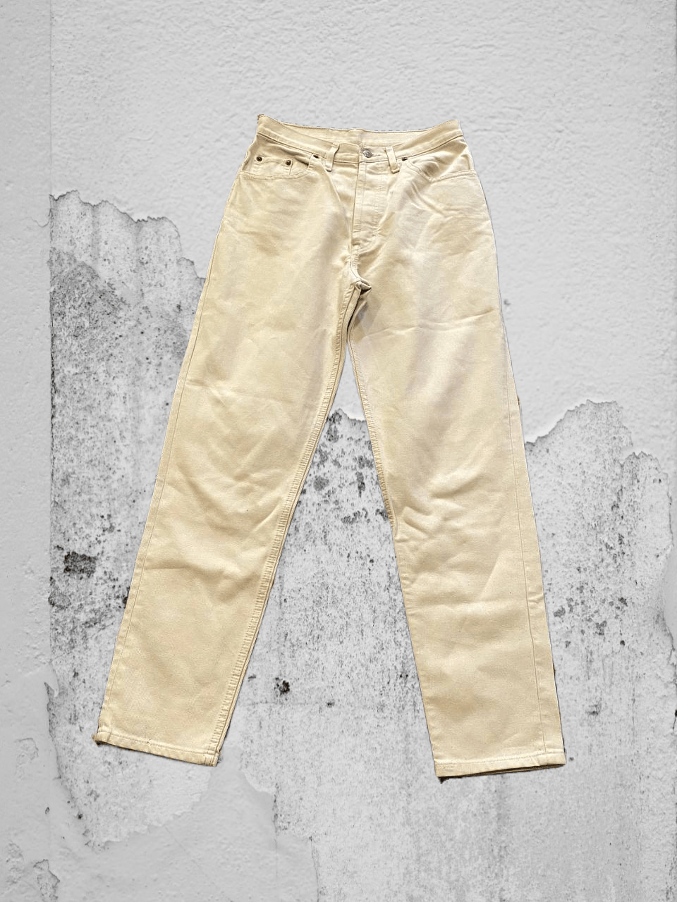 Levi's vintage jeans Levi's 501 white W32 streetwear Y2K Size US 32 / EU 48 - 1 Thumbnail