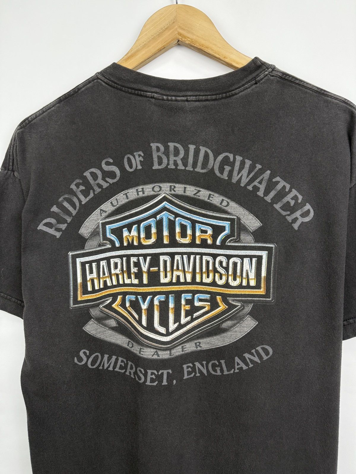 Harley Davidson 🇺🇸 Vintage 2002 Harley Davidson 100th Anniversary USA T-Shirt Size US L / EU 52-54 / 3 - 9 Thumbnail