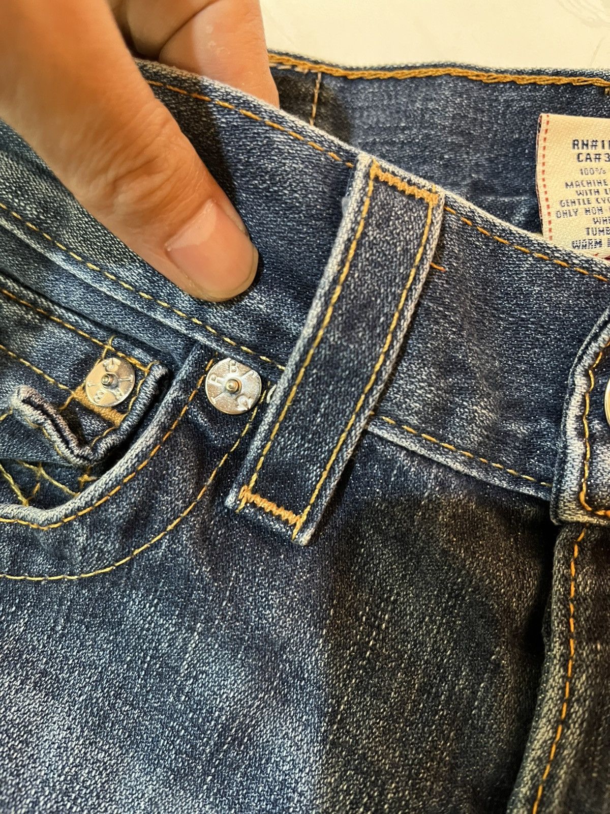 True Religion 🔥 True Religion Slim Fit Denim Jeans Size US 29 - 8 Thumbnail