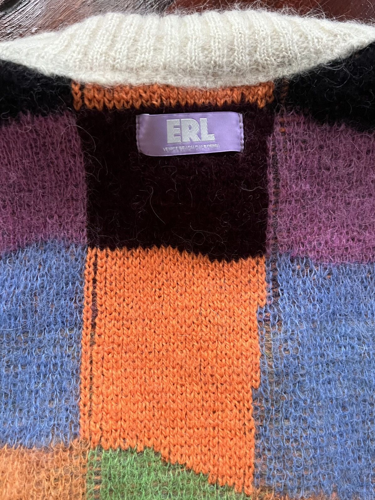 ERL ERL Reversible Multicolor Alpaca and Mohair Sweater Size US L / EU 52-54 / 3 - 4 Thumbnail