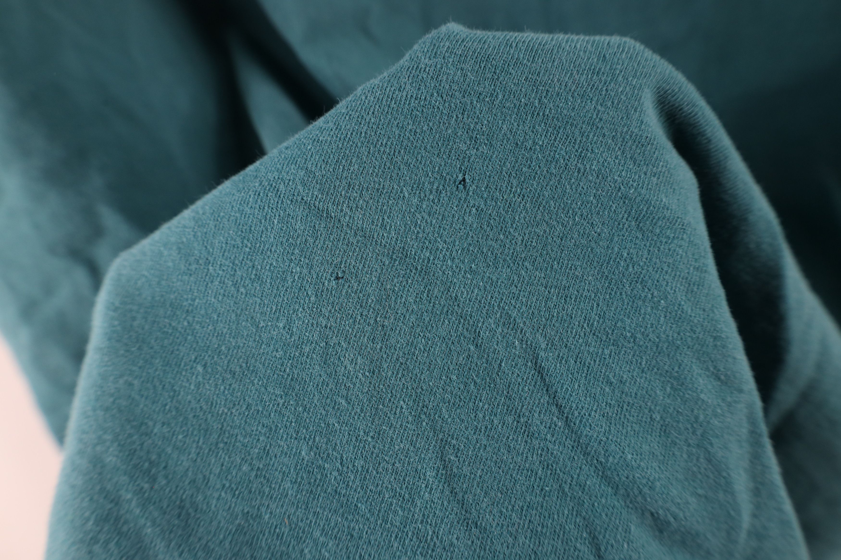 Vintage Vintage 90s Bugle Boy Baggy Fit Pocket T-Shirt Teal Cotton Size US L / EU 52-54 / 3 - 8 Thumbnail