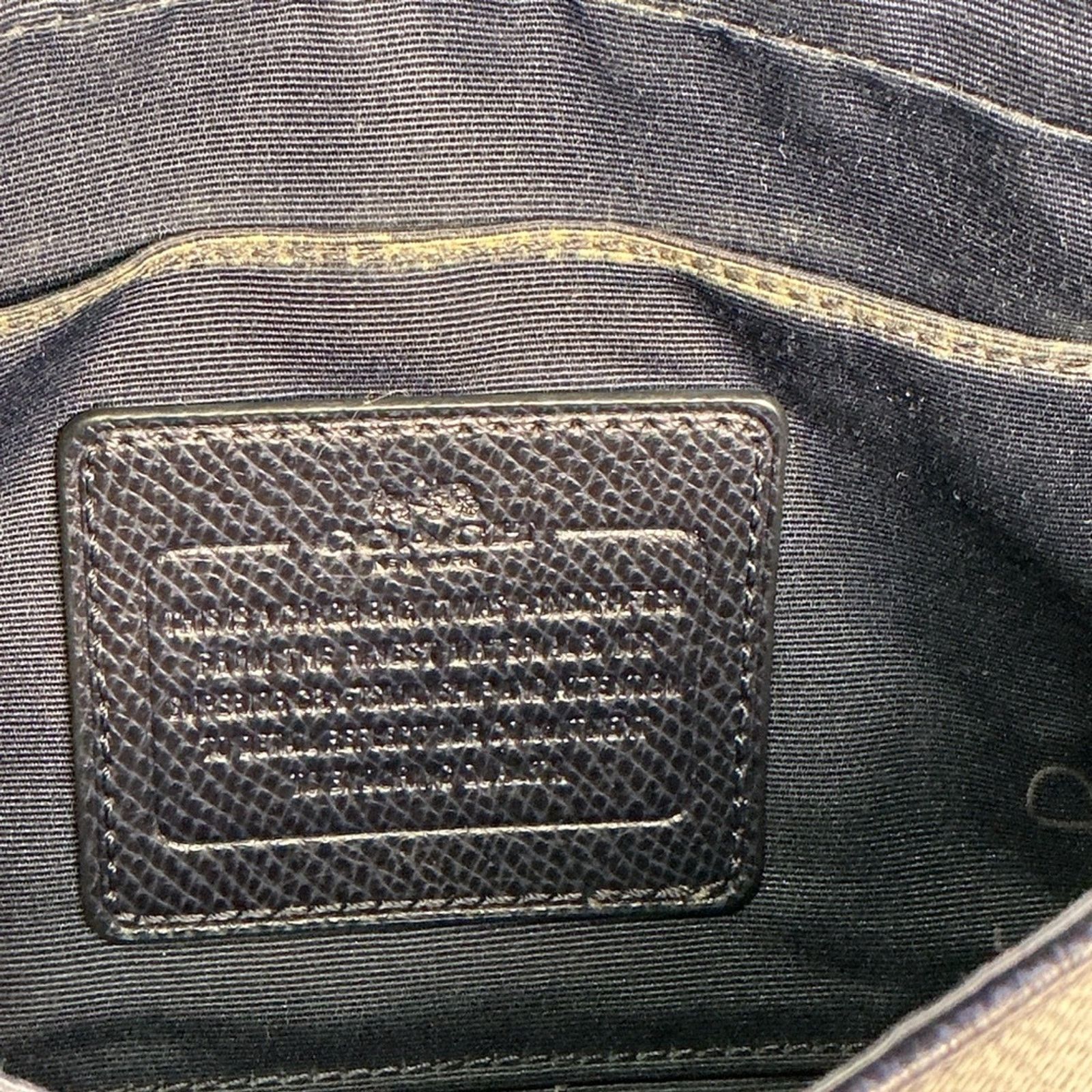 Coach Coach Mini Ruby Navy Blue Leather Crossbody 2 Straps 34604 Size ONE SIZE - 10 Thumbnail
