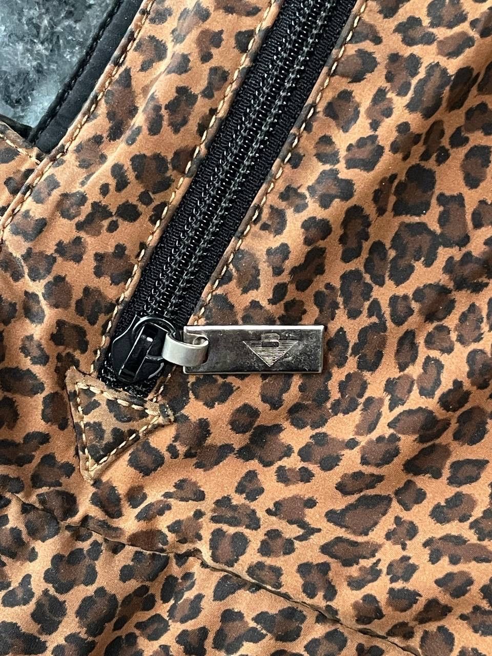Bottega Veneta Vintage Bottega Veneta Reversible Leopard Nylon Tote Bag Size ONE SIZE - 7 Thumbnail