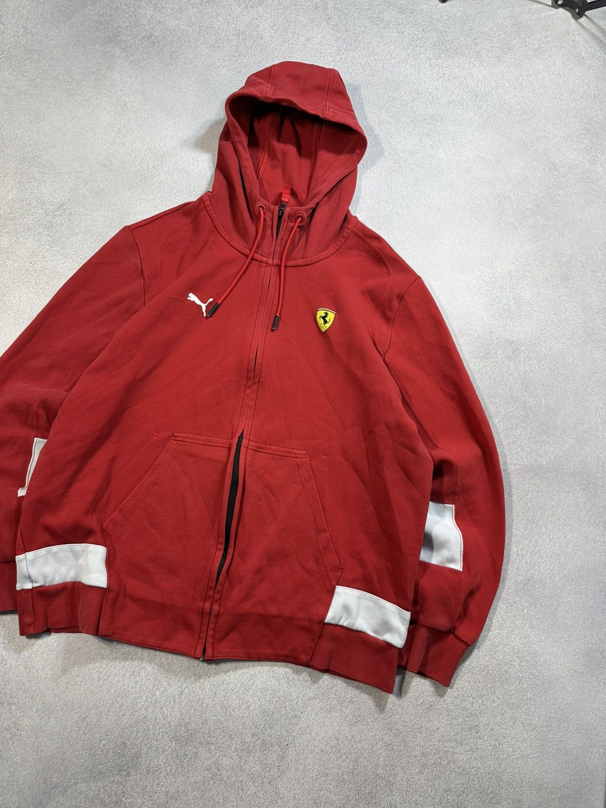 Ferrari Puma Ferrari Formula 1 Racing Zip Hoodie Sz XL Size US XL / EU 56 / 4 - 2 Thumbnail