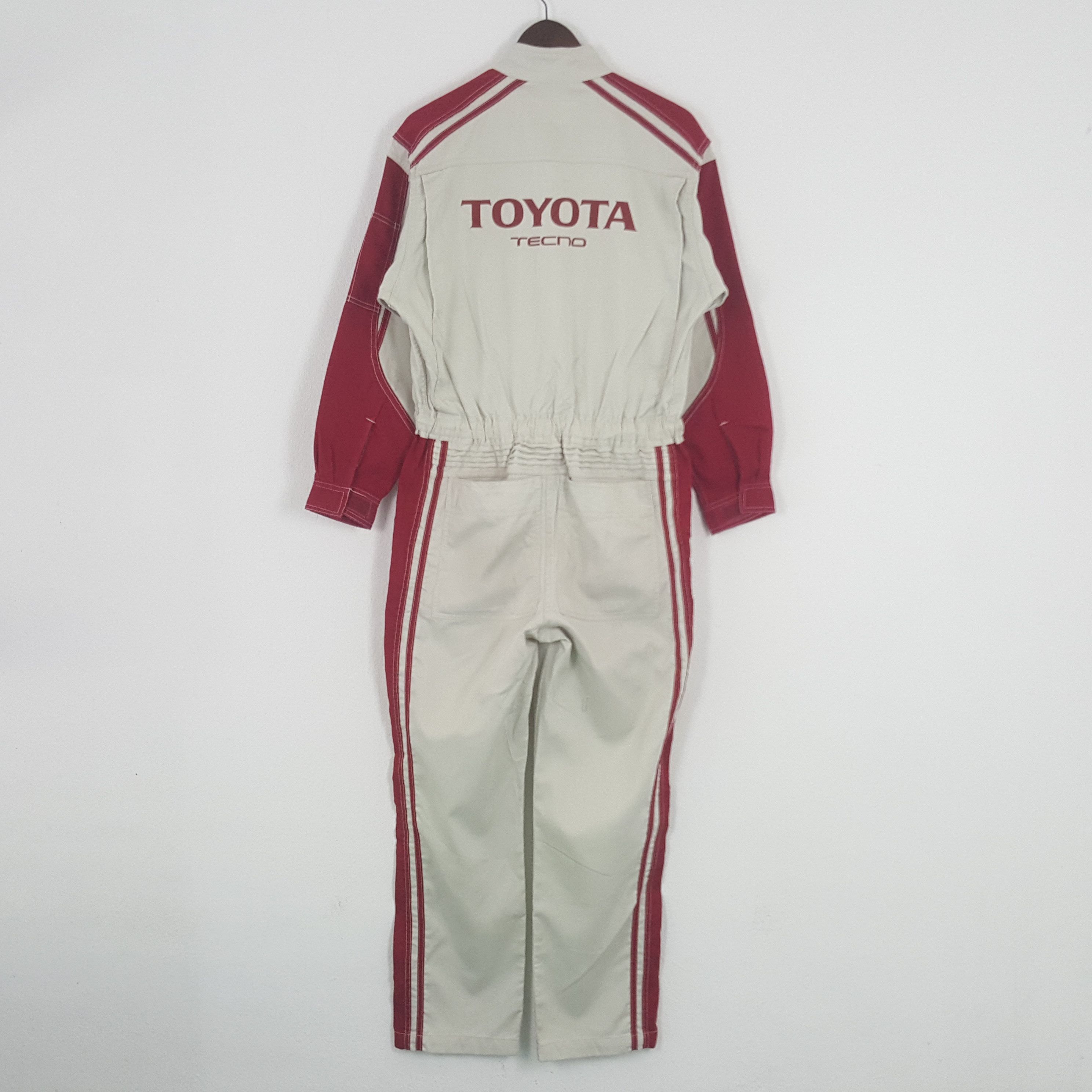 Japanese Brand × Vintage Vintage TOYOTA Tecno Motorsports Japan Brand Coverall Size US M / EU 48-50 / 2 - 1 Thumbnail