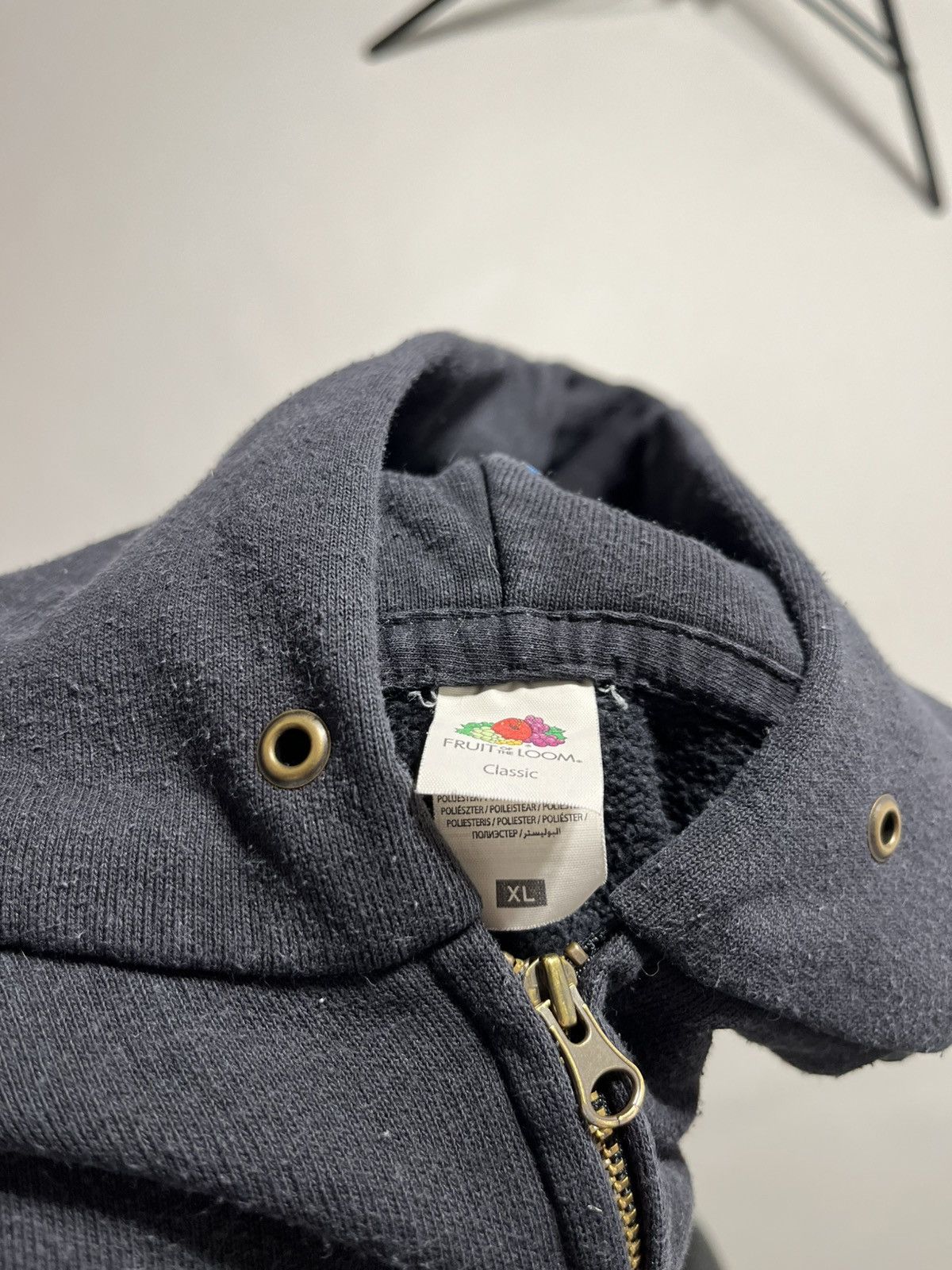Unsound Rags Perfectly Washed Grey 90s Heavyweight Zip Hoodie Size US XL / EU 56 / 4 - 4 Thumbnail