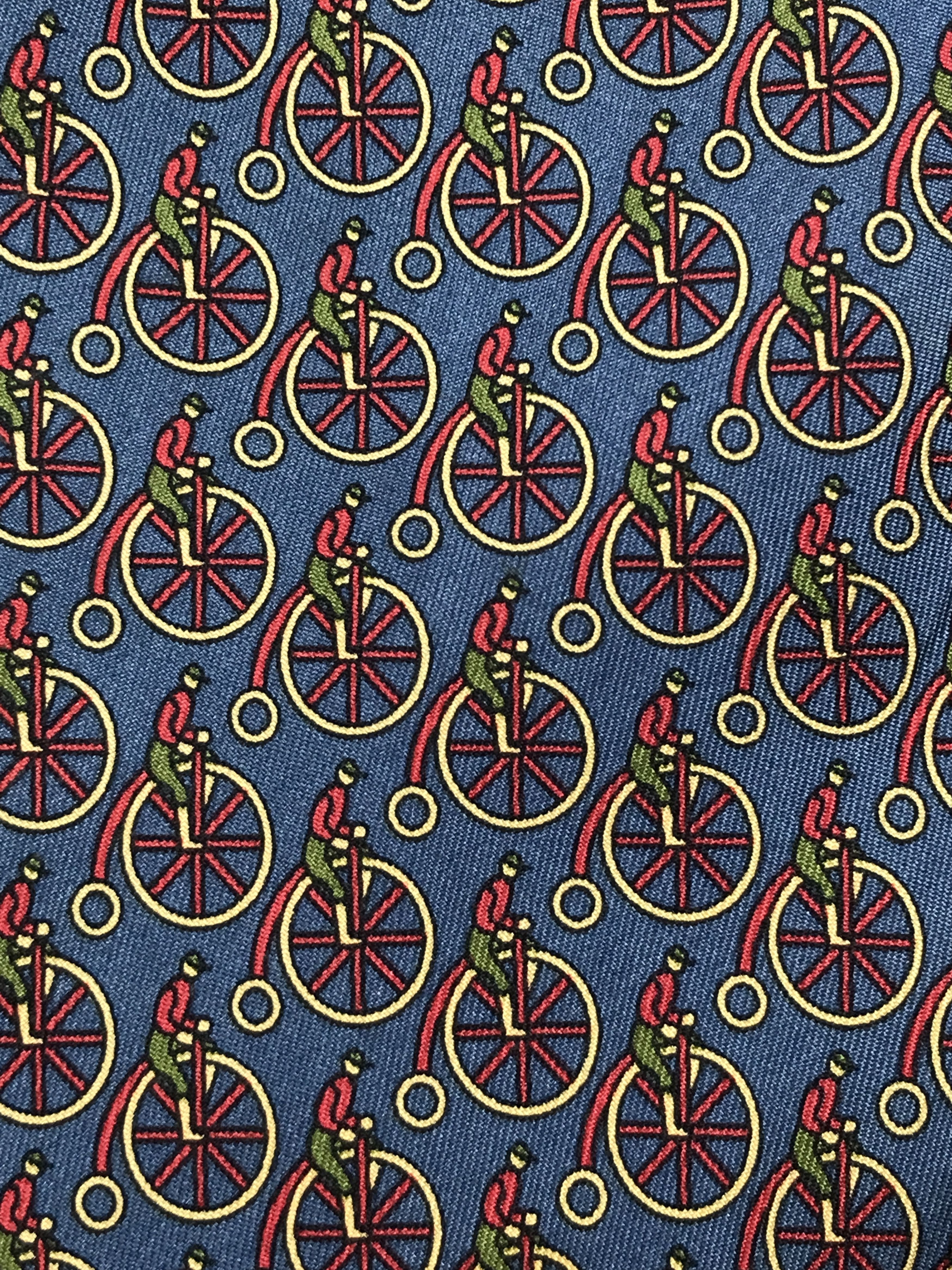 Vintage Vintage Fabio Ferretti Silk Necktie Size ONE SIZE - 5 Thumbnail