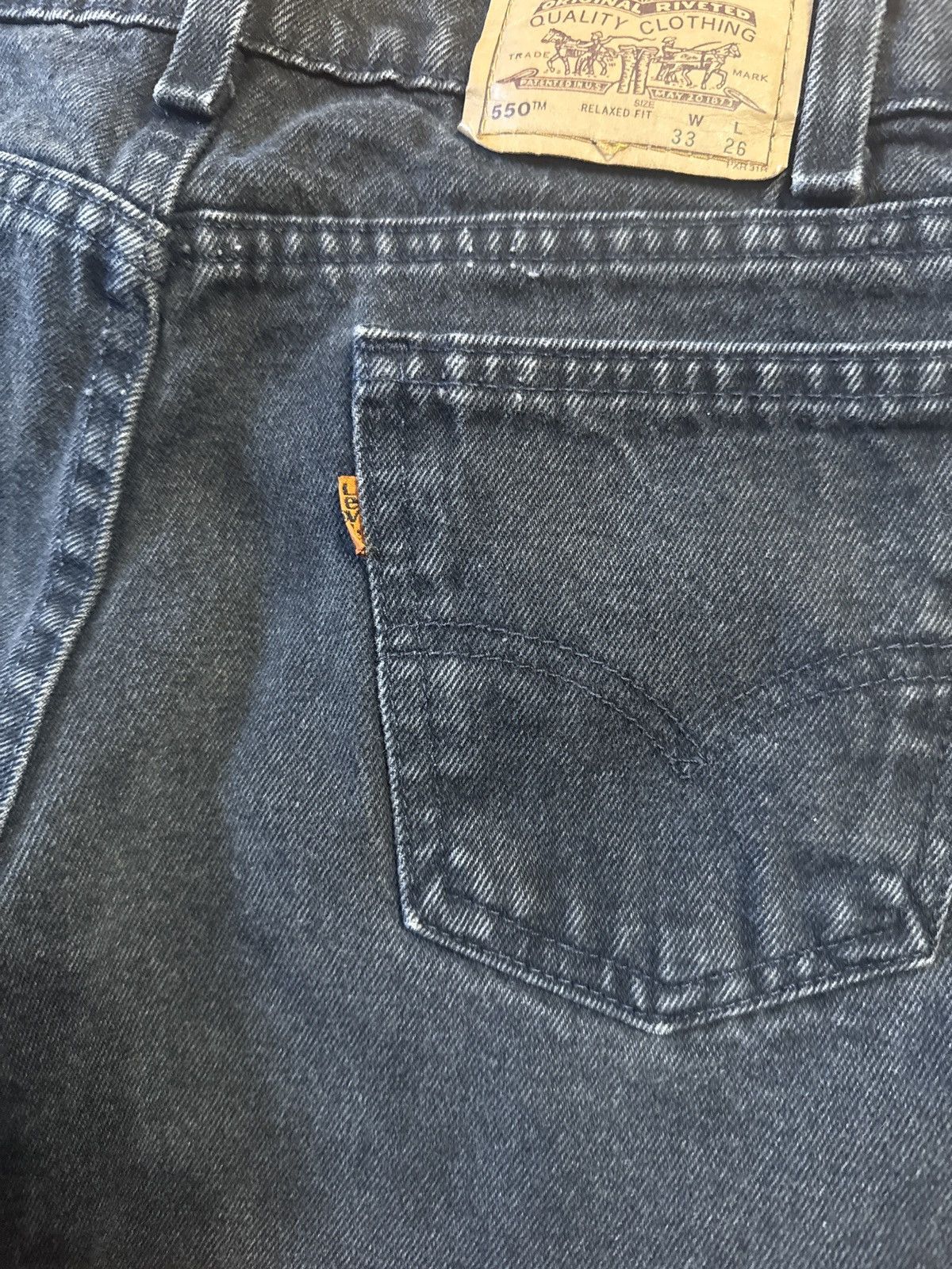 Levi's Levis Orange Tab 550s Size US 33 - 5 Thumbnail