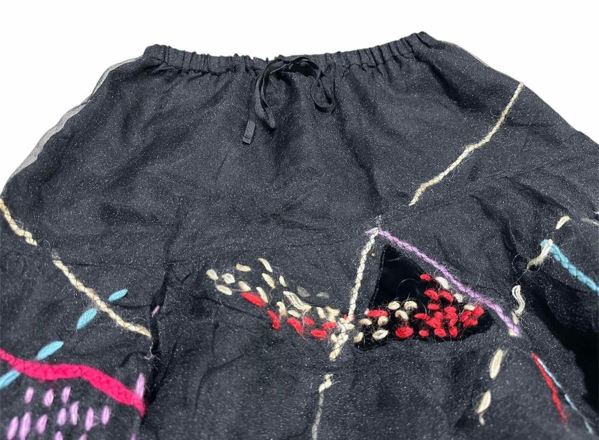 Japanese Brand 🔥Sick Japanese Vintage Tokuko 1er Vol Asymmetric Baggy Skirt Size 30" / US 8 / IT 44 - 3 Thumbnail