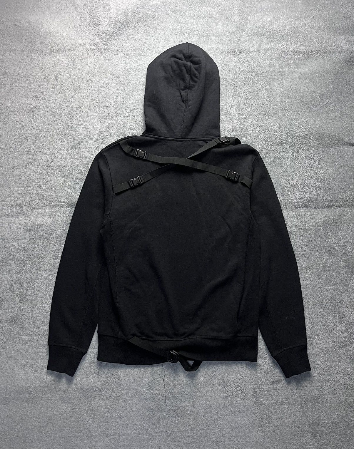 【激レア】Helmut Lang AW2004 Bondage Hoodie Helmut Lang Helmut lang - bondage hoodie | Grailed