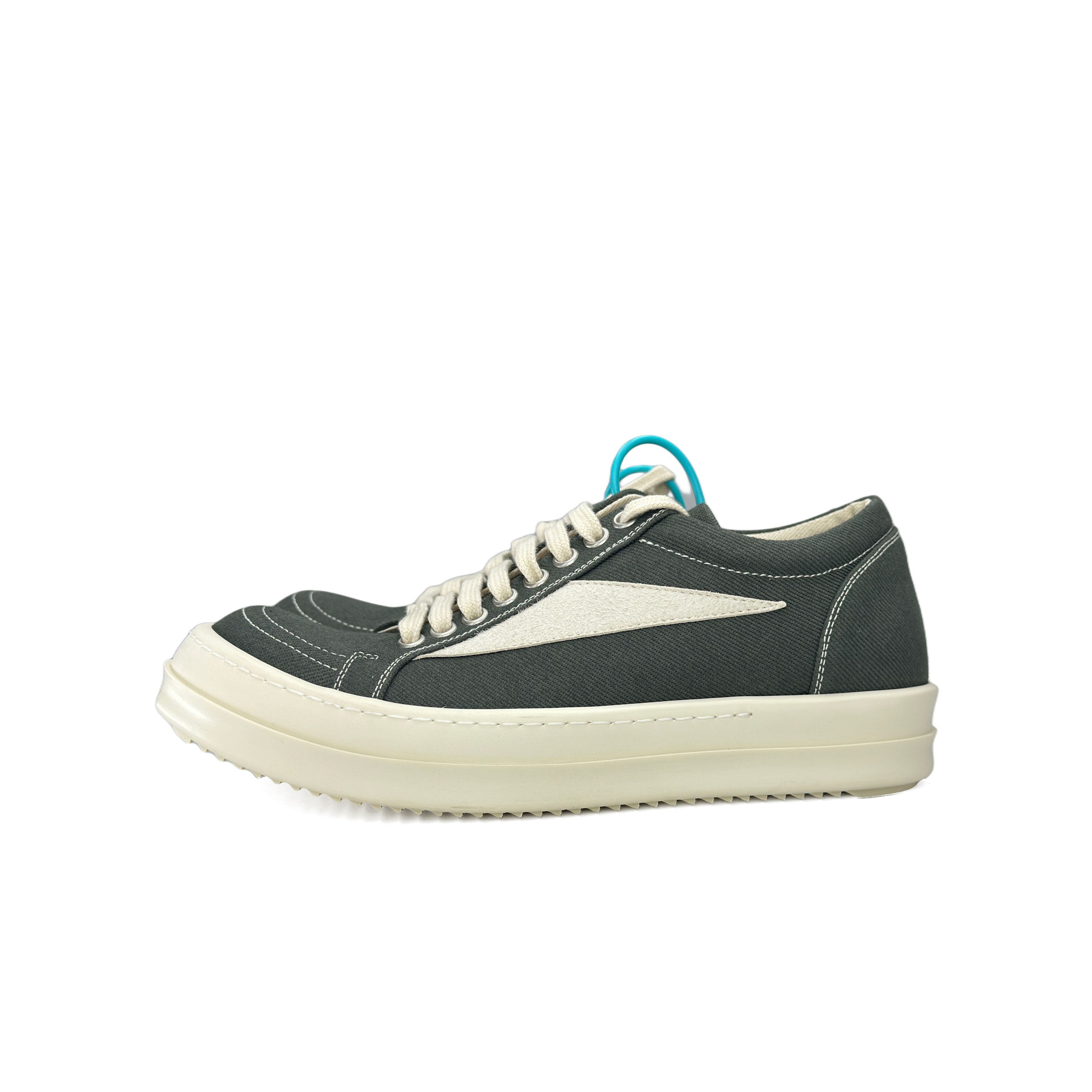 Rick Owens Drkshdw Rick Owens DRKSHDW Canvas Low-Top Sneakers Size 37 Size US 7 / IT 37 - 1 Thumbnail