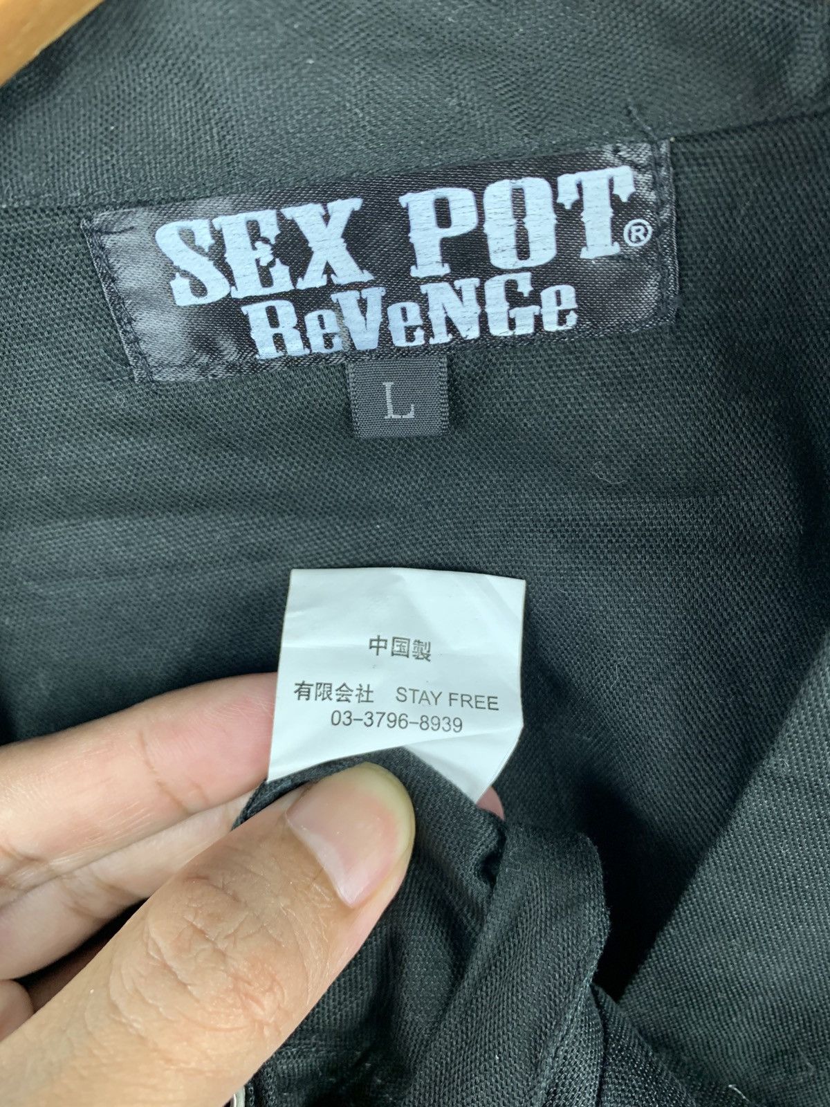 Sex Pot ReVeNGe Sex Pot Revenge Embroidered Kimono Haori Japanese Punk Goth Size US L / EU 52-54 / 3 - 4 Thumbnail
