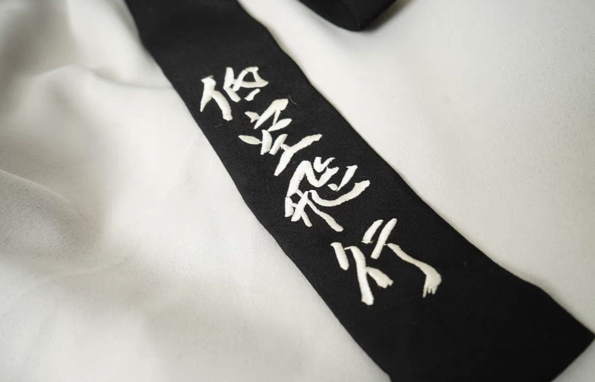 Yohji Yamamoto Yohji Yamamoto Low Flight Tie Size ONE SIZE - 1 Thumbnail