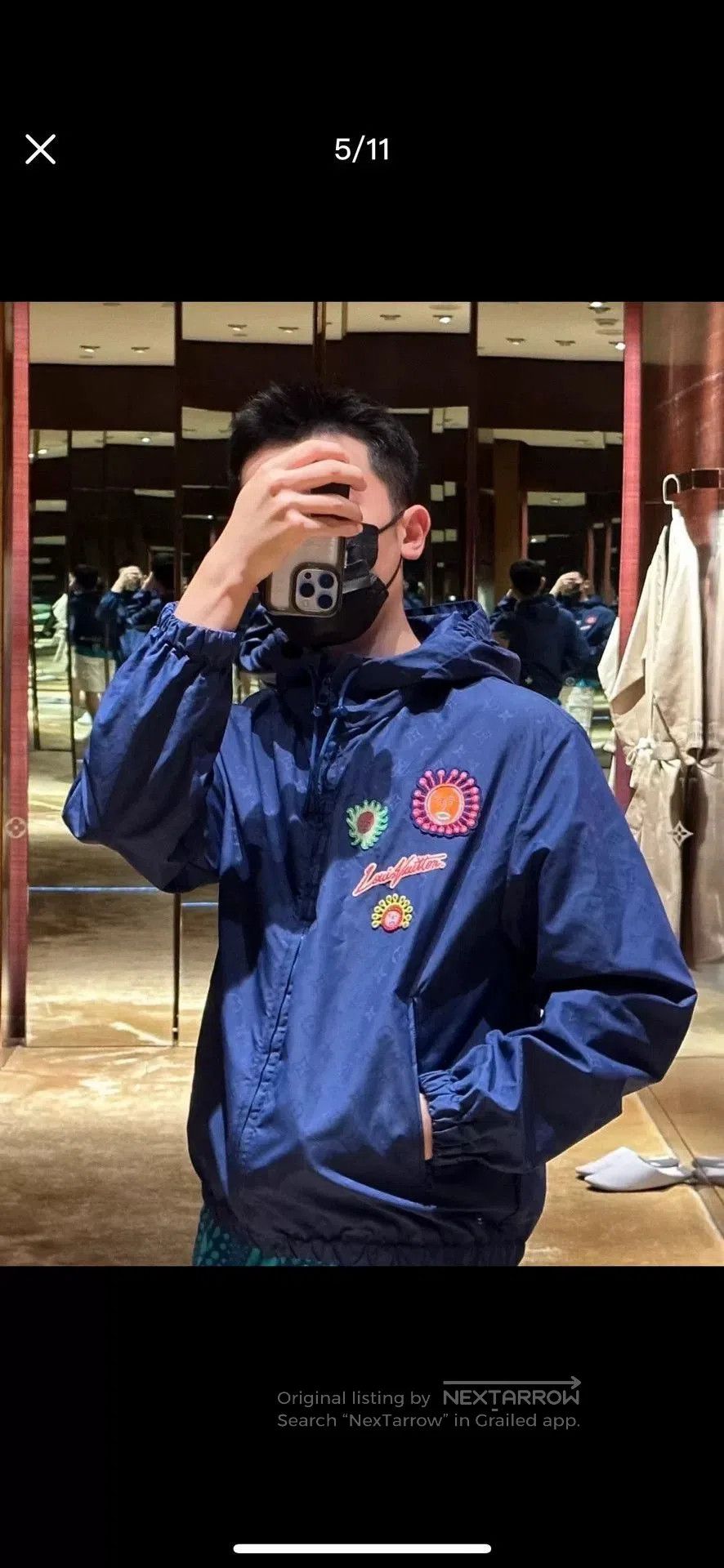 Louis Vuitton Louis Vuitton x Yayoi Kusama SS23 Wind Jacket. Size US L / EU 52-54 / 3 - 9 Thumbnail