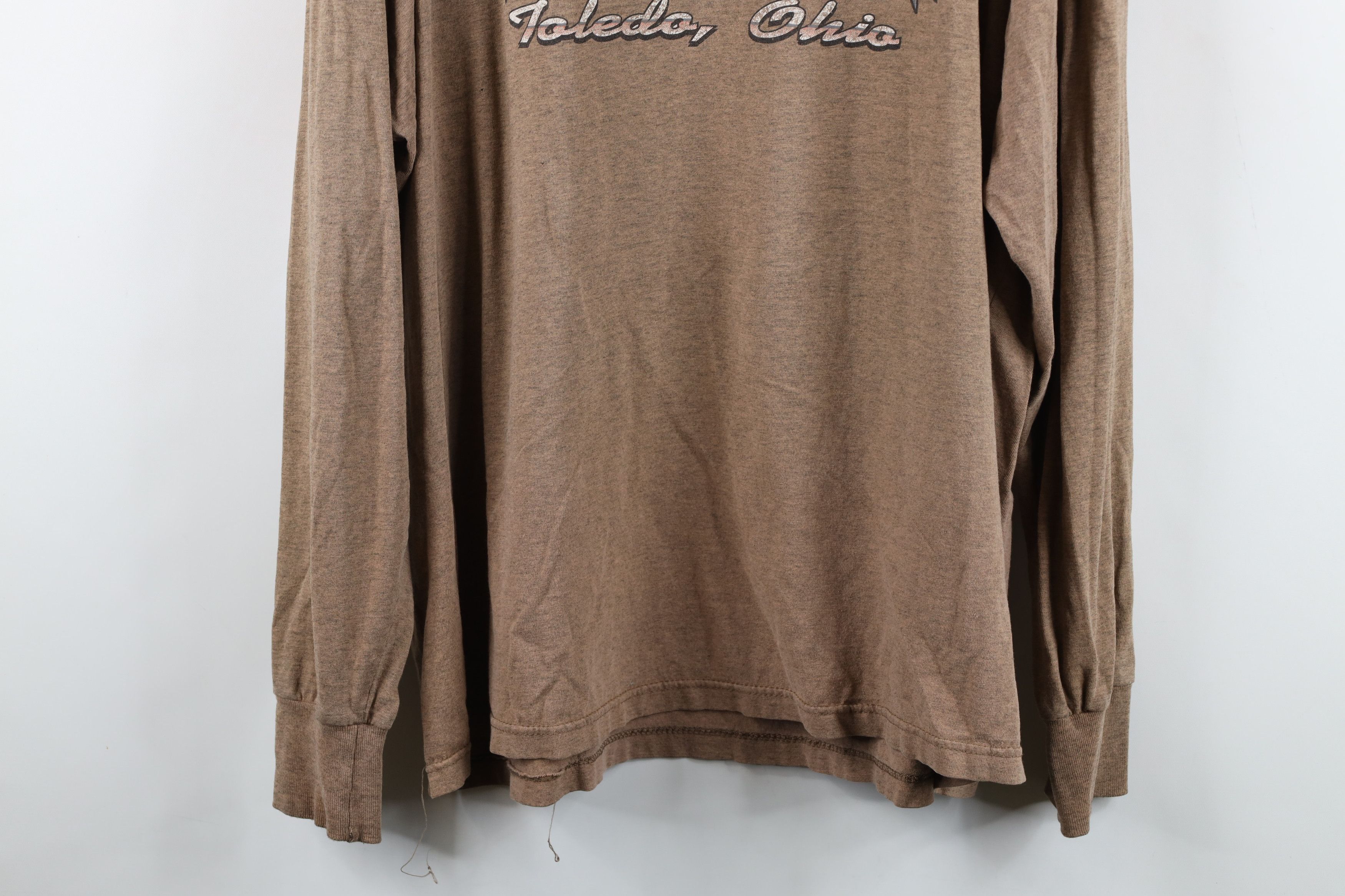 Harley Davidson Vintage 90s Harley Davidson Spell Long Sleeve T-Shirt USA Size US XXL / EU 58 / 5 - 17 Thumbnail