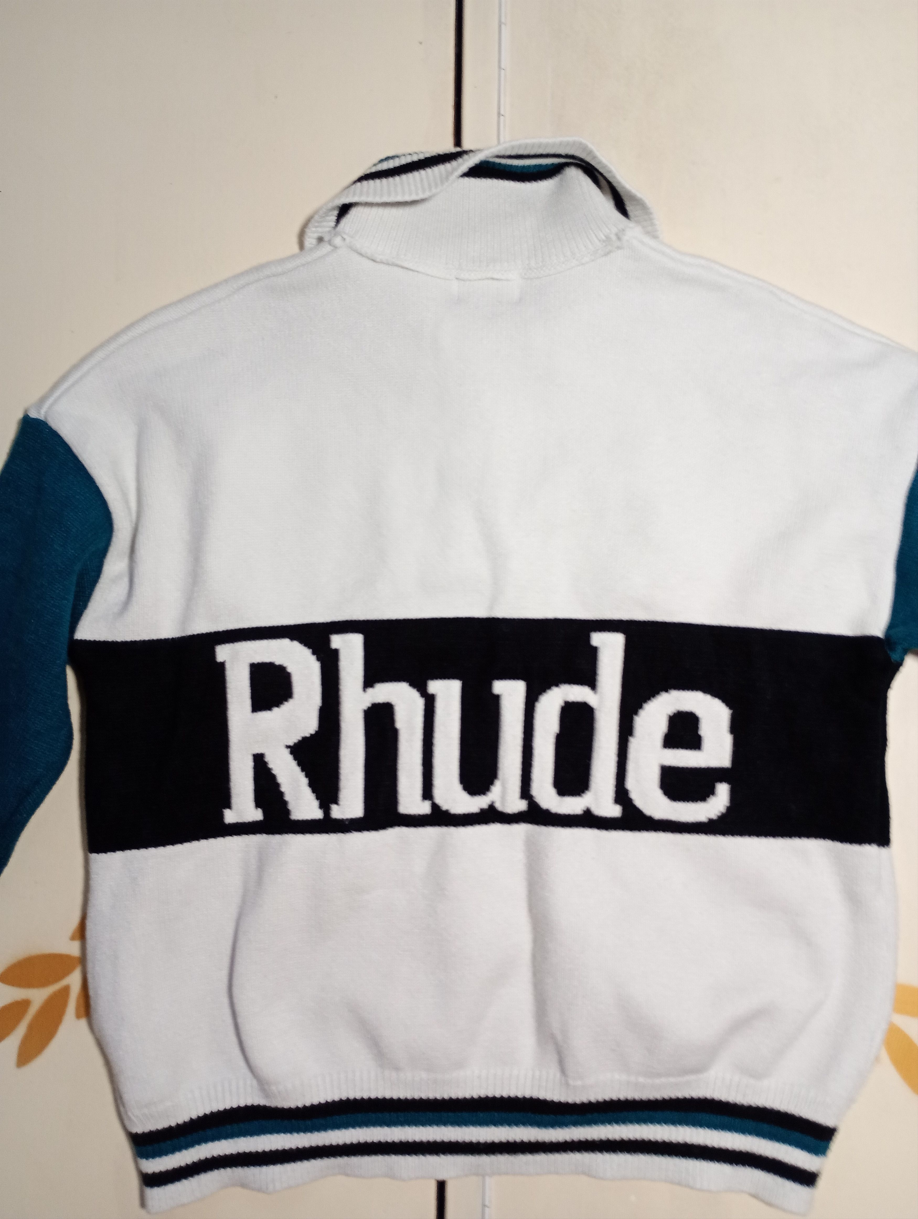 Rhude Rhude Knit Logo Rugby Sweater Size US M / EU 48-50 / 2 - 9 Thumbnail