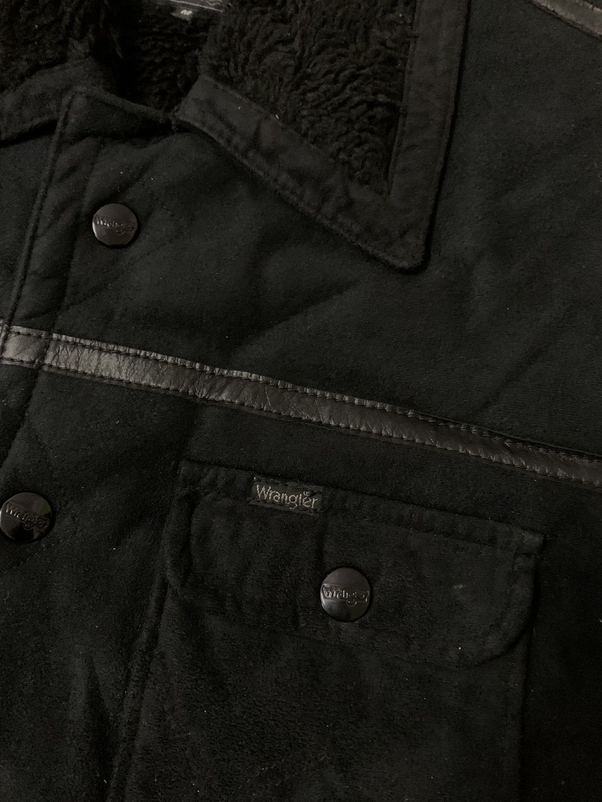 Vintage × Wrangler Vintage Wrangler Wrange Coat Fur Jacket Size US M / EU 48-50 / 2 - 3 Thumbnail