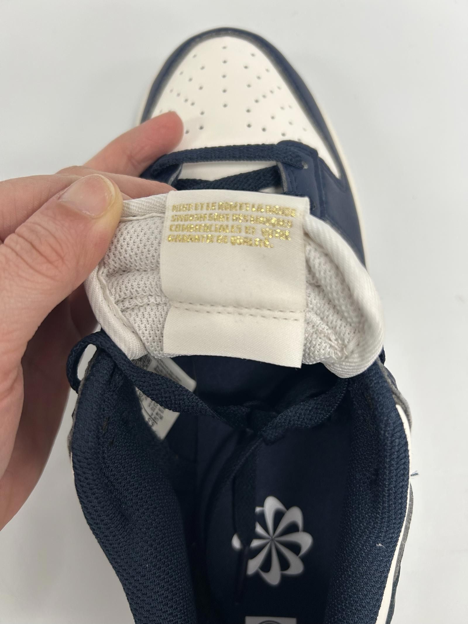 Nike Nike Dunk Low Retro nn - Navy/White Size US 6.5 / IT 36.5 - 11 Thumbnail