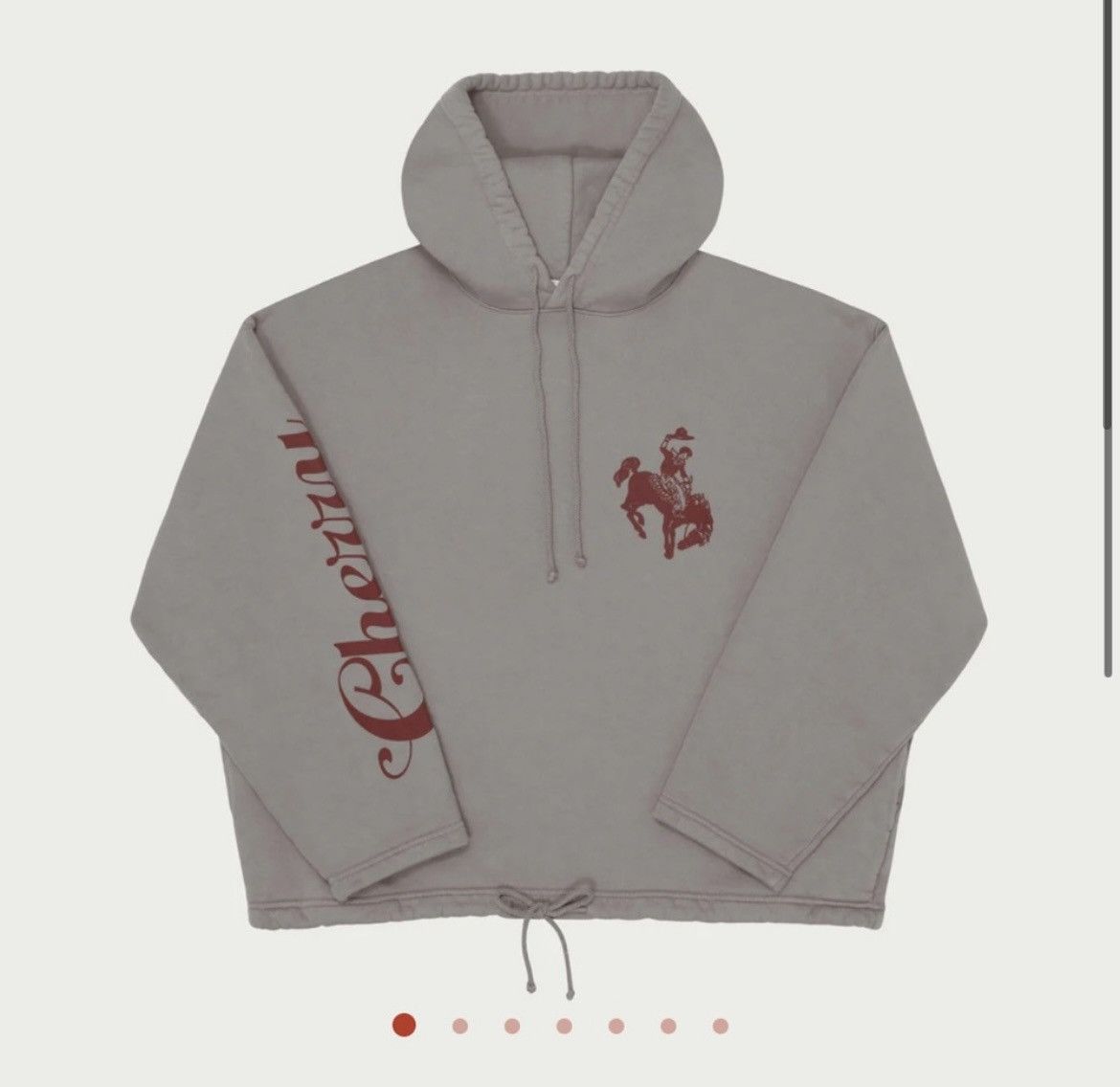 Cherry LA Register Rodeo Poncho Hoodie Grailed