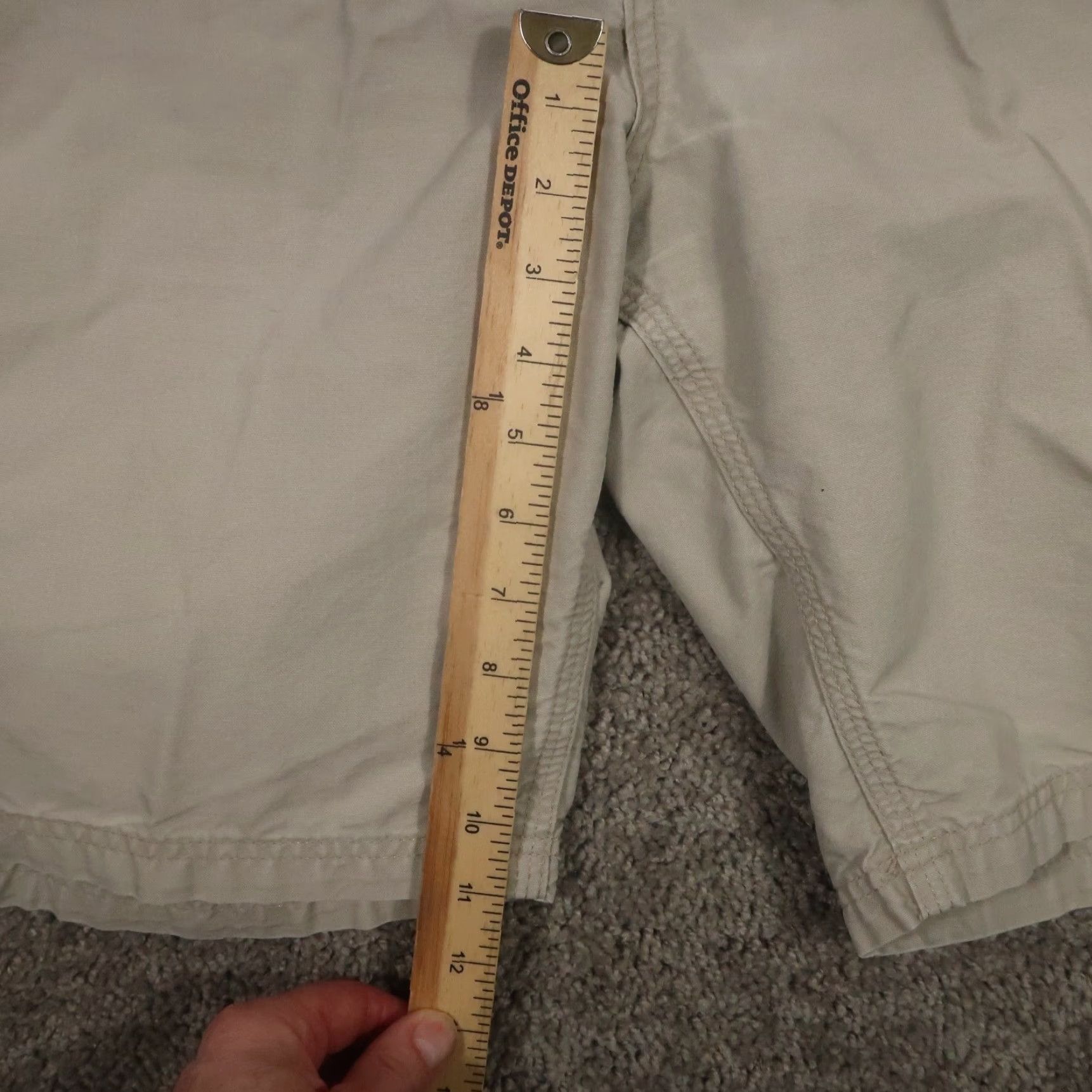 Carhartt VINTAGE Carhartt Carpender Shorts Mens 38 Original Fit Tan Cotton Canvas Hammer Loop EUC Size US 38 / EU 54 - 7 Thumbnail