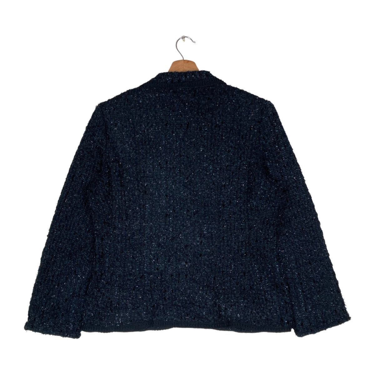 Vintage Andrea Ppat for Leilian Luxury House Fashion Blazer Coat Size M / US 6-8 / IT 42-44 - 4 Thumbnail