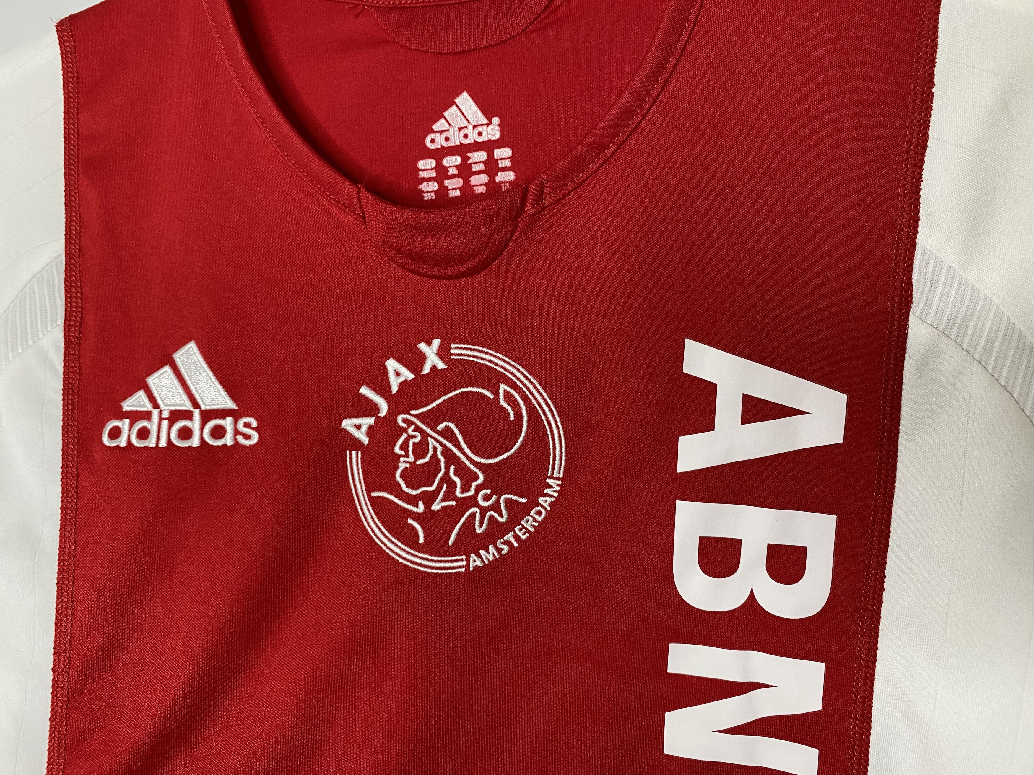 Adidas AJAX AMSTERDAM 2006 2007 HOME FOOTBALL SHIRT SOCCER JERSEY Size US S / EU 44-46 / 1 - 5 Thumbnail
