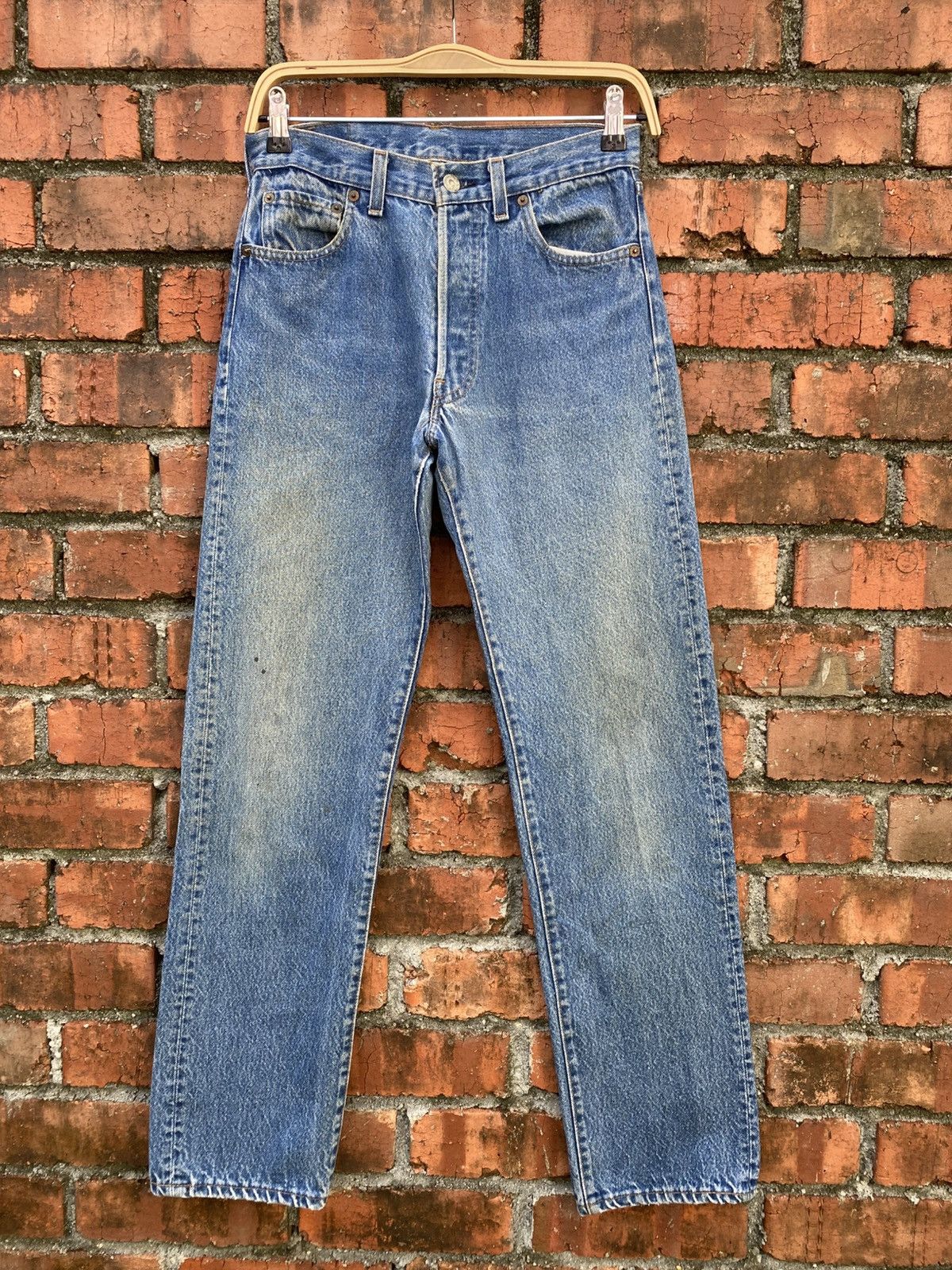 Levi's Vintage Clothing W28x30.5 Vintage levis 501 made in USA 80s Size 28" / US 6 / IT 42 - 1 Thumbnail