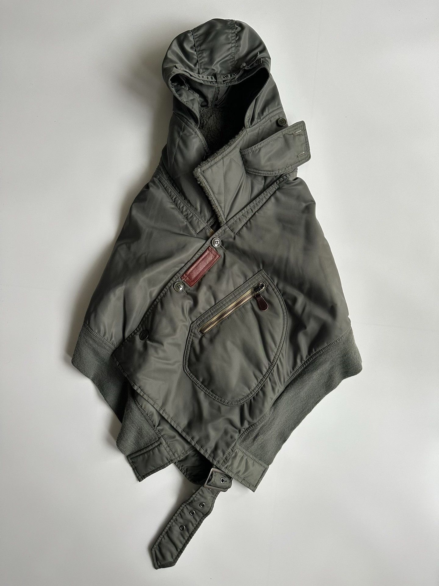 Junya Watanabe JUNYA WATANABE Watanabe Yumiharu 16AW MA1 Cloak Jacket| Size US M / EU 48-50 / 2 - 1 Thumbnail