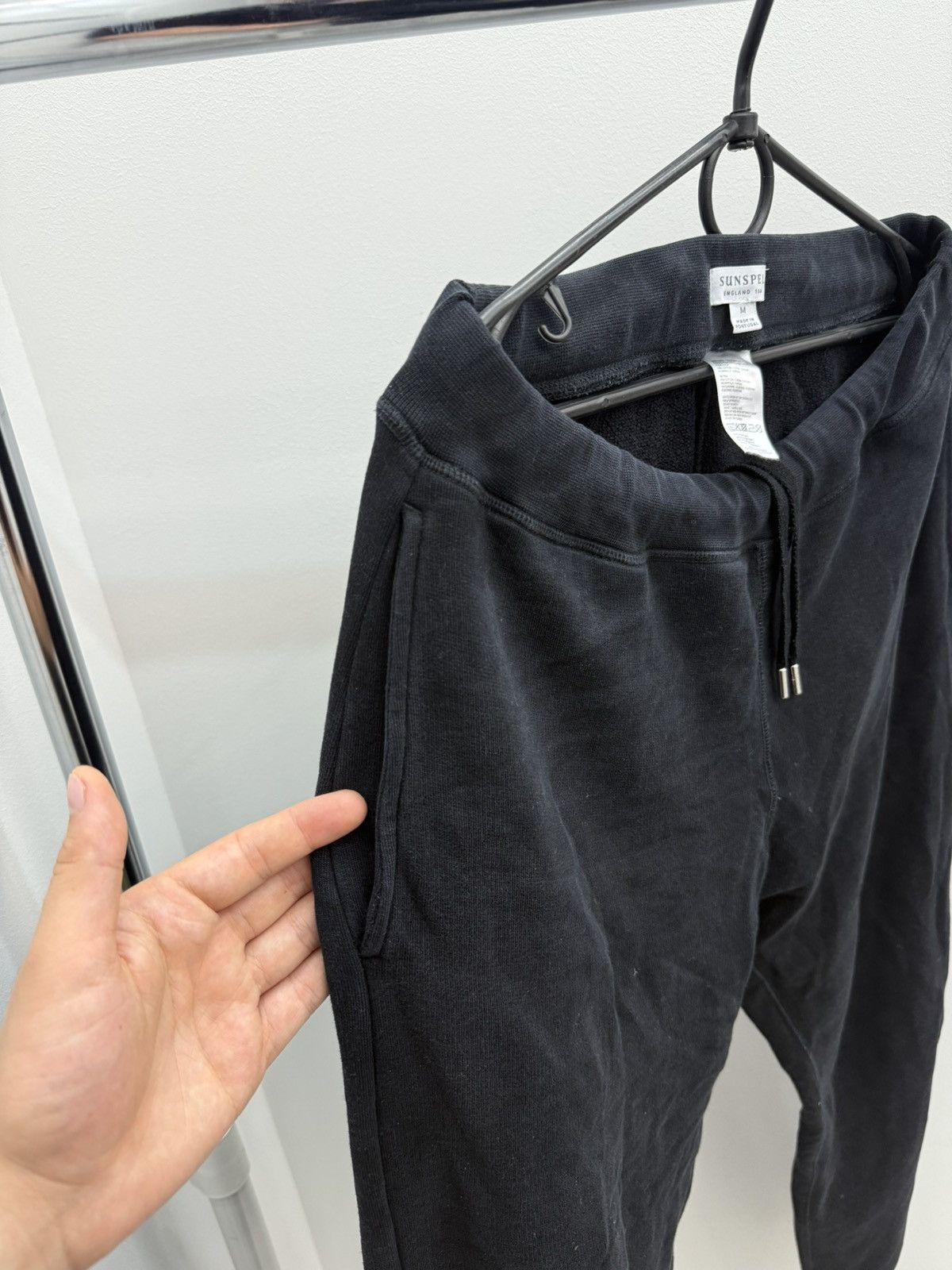 Sunspel Sunspel Loopback Cotton Sweatpants Size US 32 / EU 48 - 4 Thumbnail