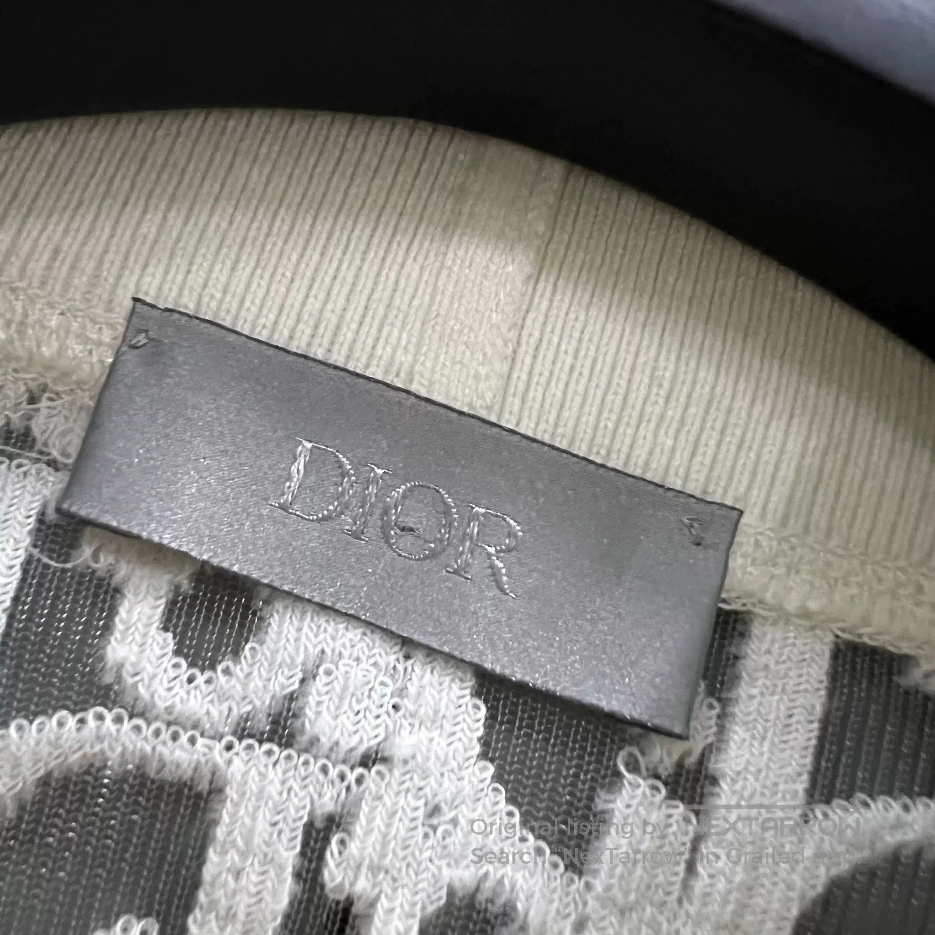 Dior Dior Mesh Monogram Embroidery High Neck Top. Size XXS / US 00 / IT 34 - 4 Thumbnail