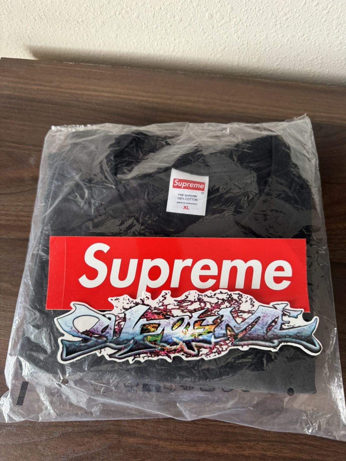Supreme Supreme Tag Tee Black XL Size US XL / EU 56 / 4 - 5 Thumbnail