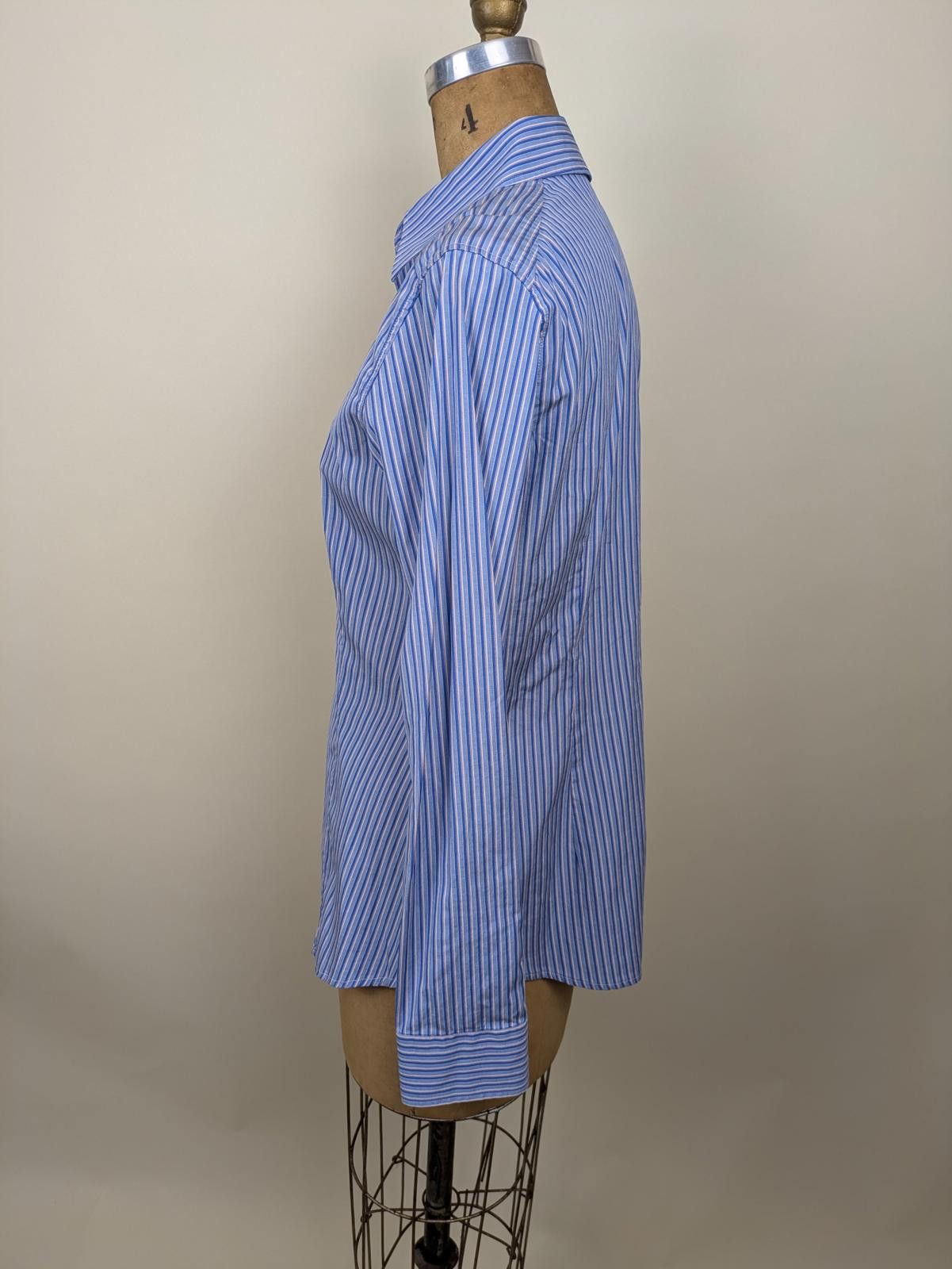 Etro Etro striped fitted button up cotton shirt Size ONE SIZE - 3 Thumbnail