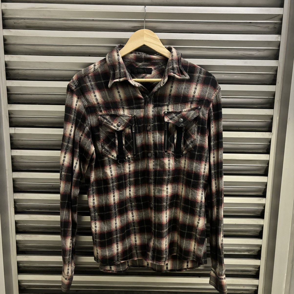 Vintage × Von Dutch Von Dutch Flannel Shirt Size US L / EU 52-54 / 3 - 1 Thumbnail