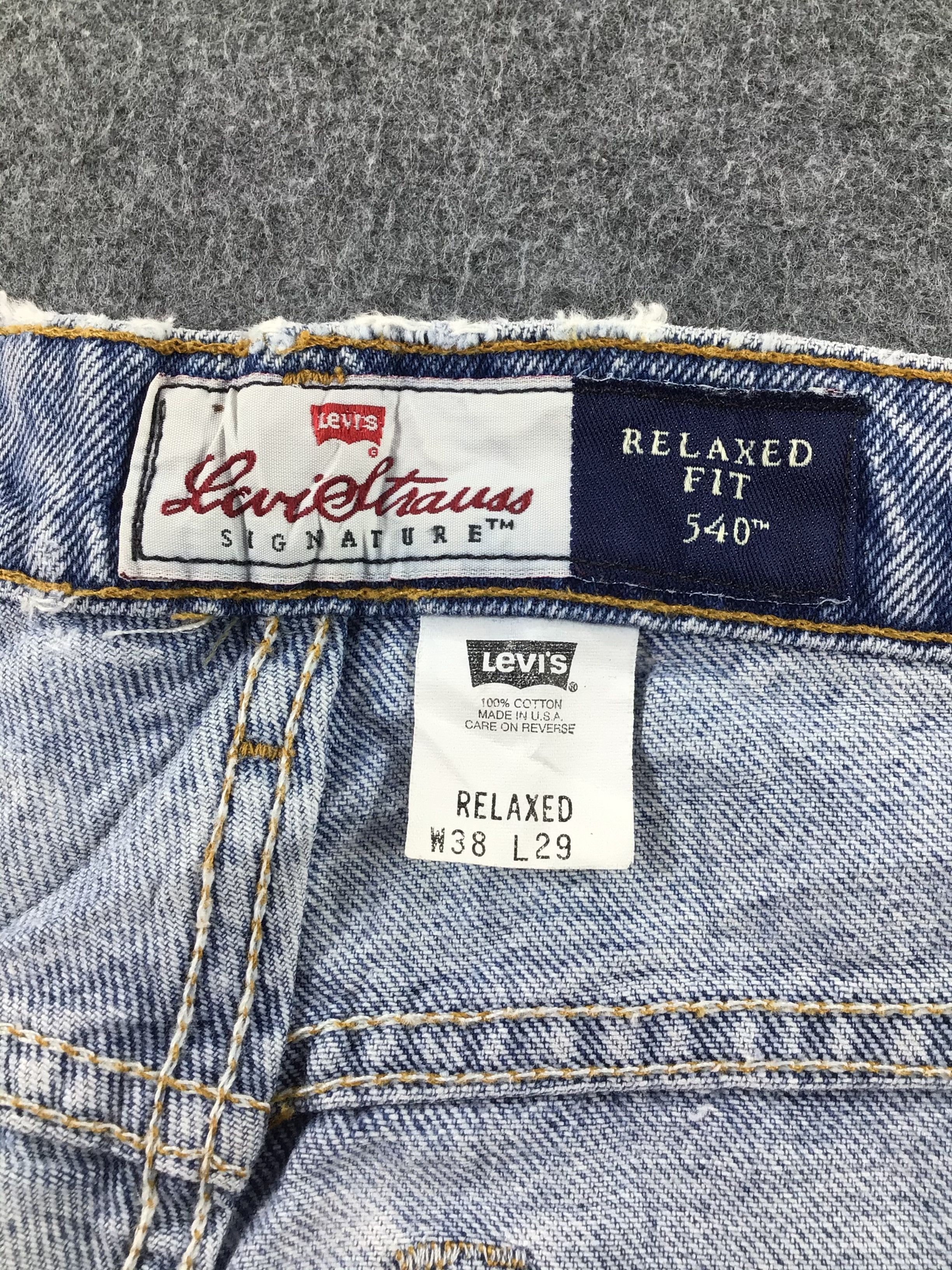 Levi's × Vintage Vintage Levis 540 Orange Tab Jeans-JM557 Size US 37 - 10 Thumbnail