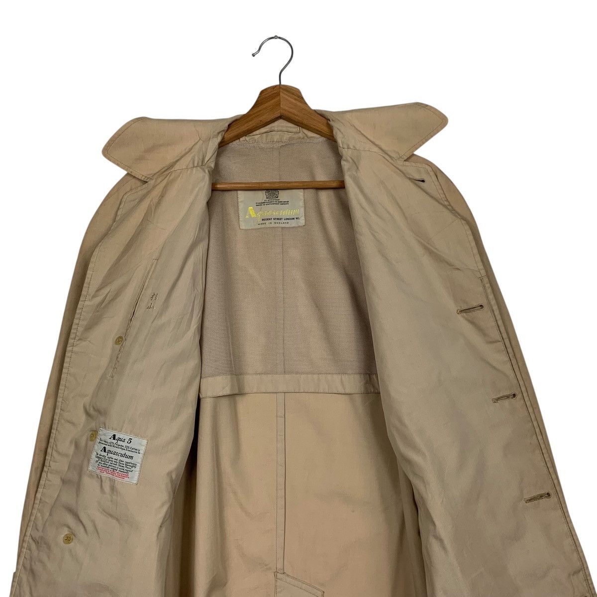 Aquascutum Aquascutum Trench Coat Made In England Size US M / EU 48-50 / 2 - 13 Thumbnail