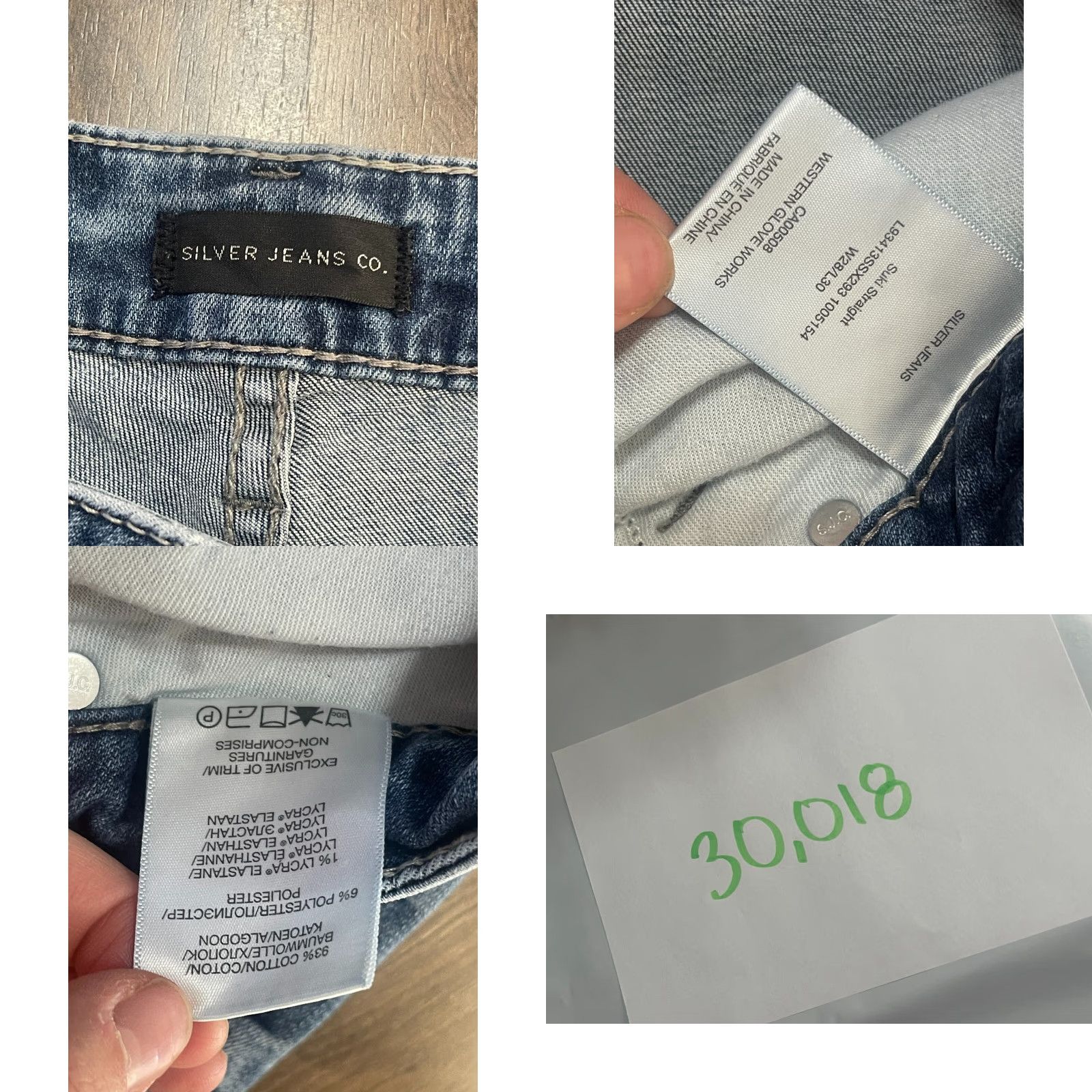 Silver Jeans Co. VINTAGE absent Size 28" / US 6 / IT 42 - 8 Thumbnail